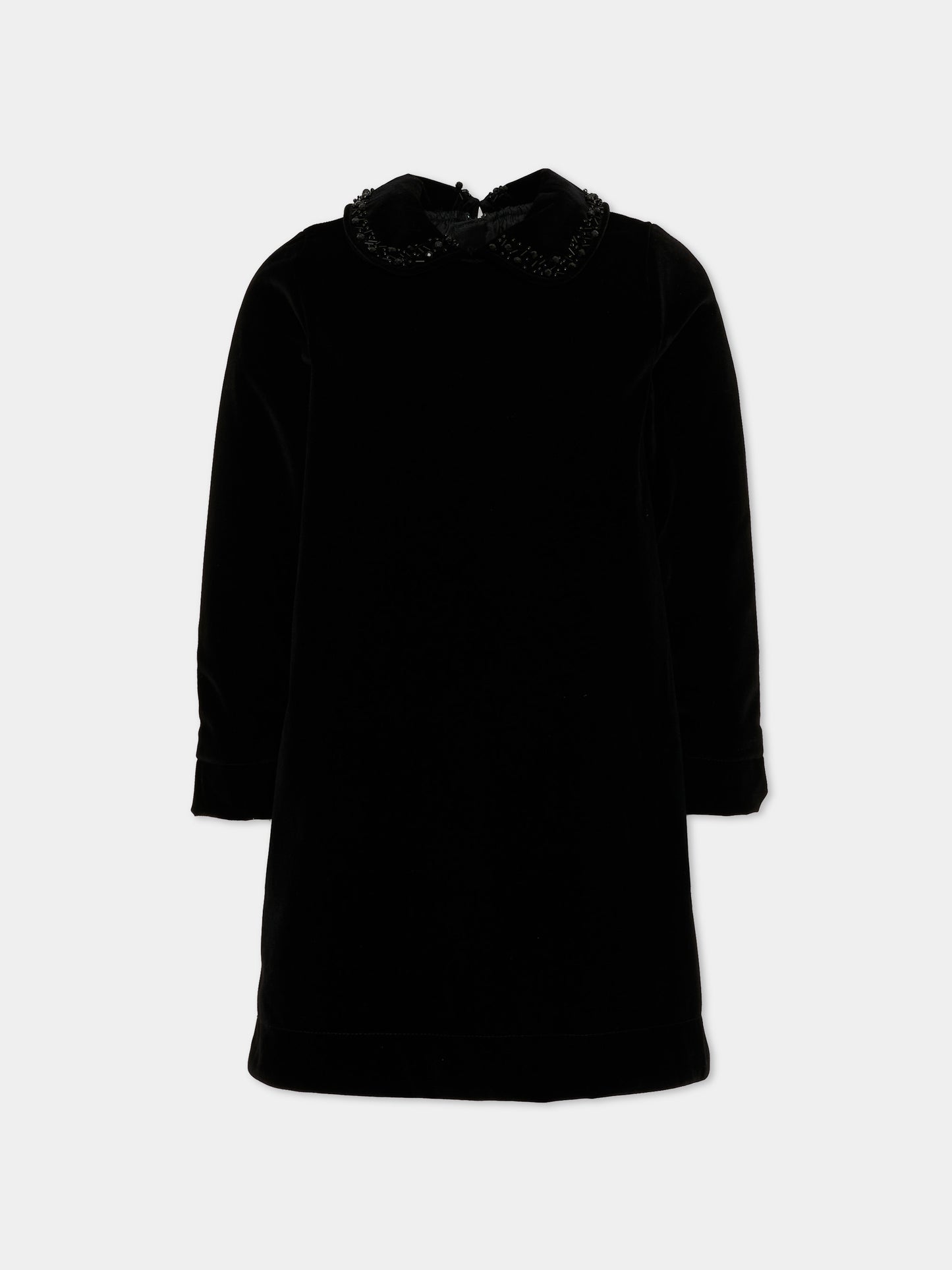 Abito elegante nero Carli per bambina,Molo,2W26E206 0099
