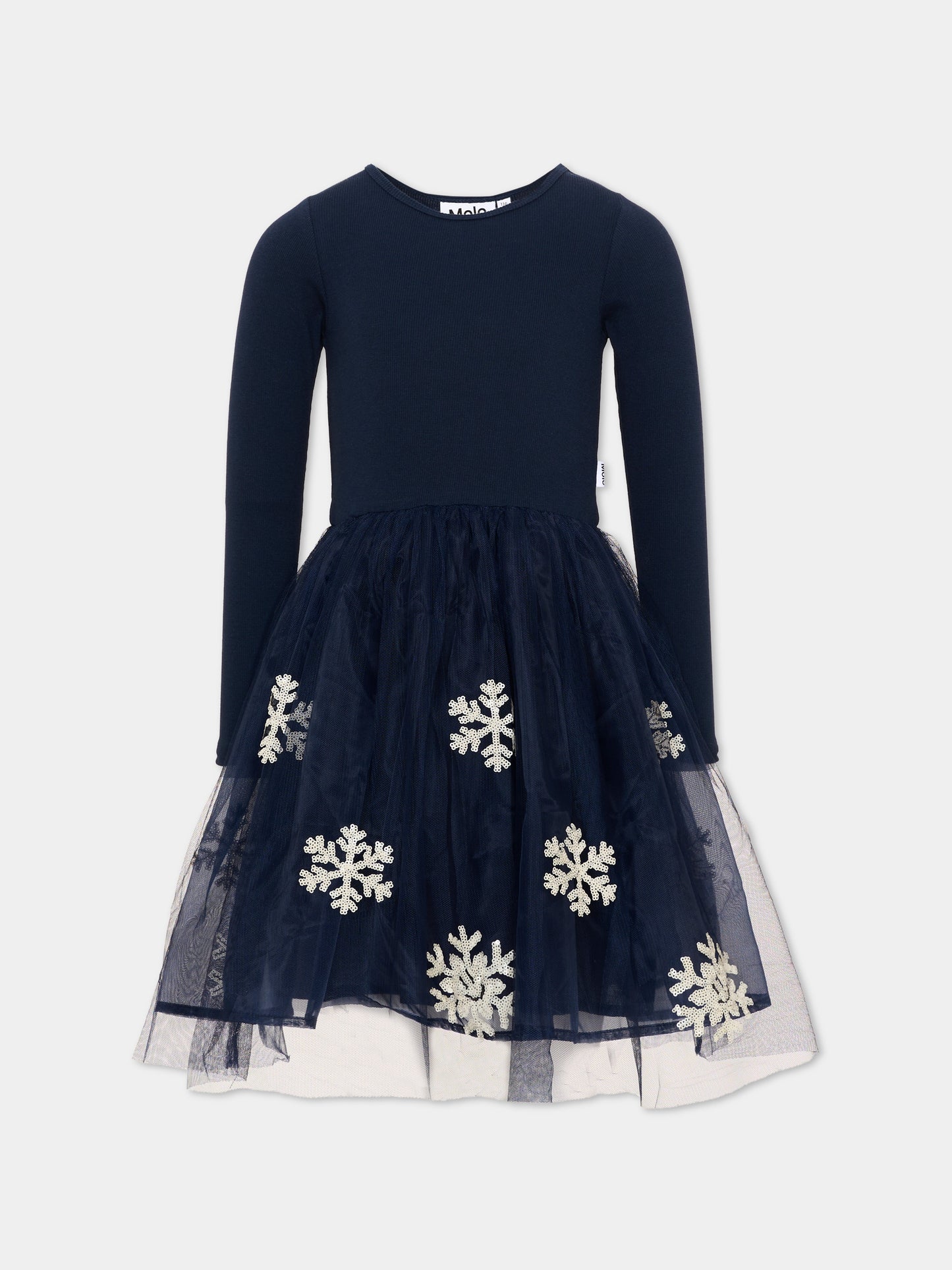 Abito elegante blu Cyrus per bambina,Molo,2W26E210 5754