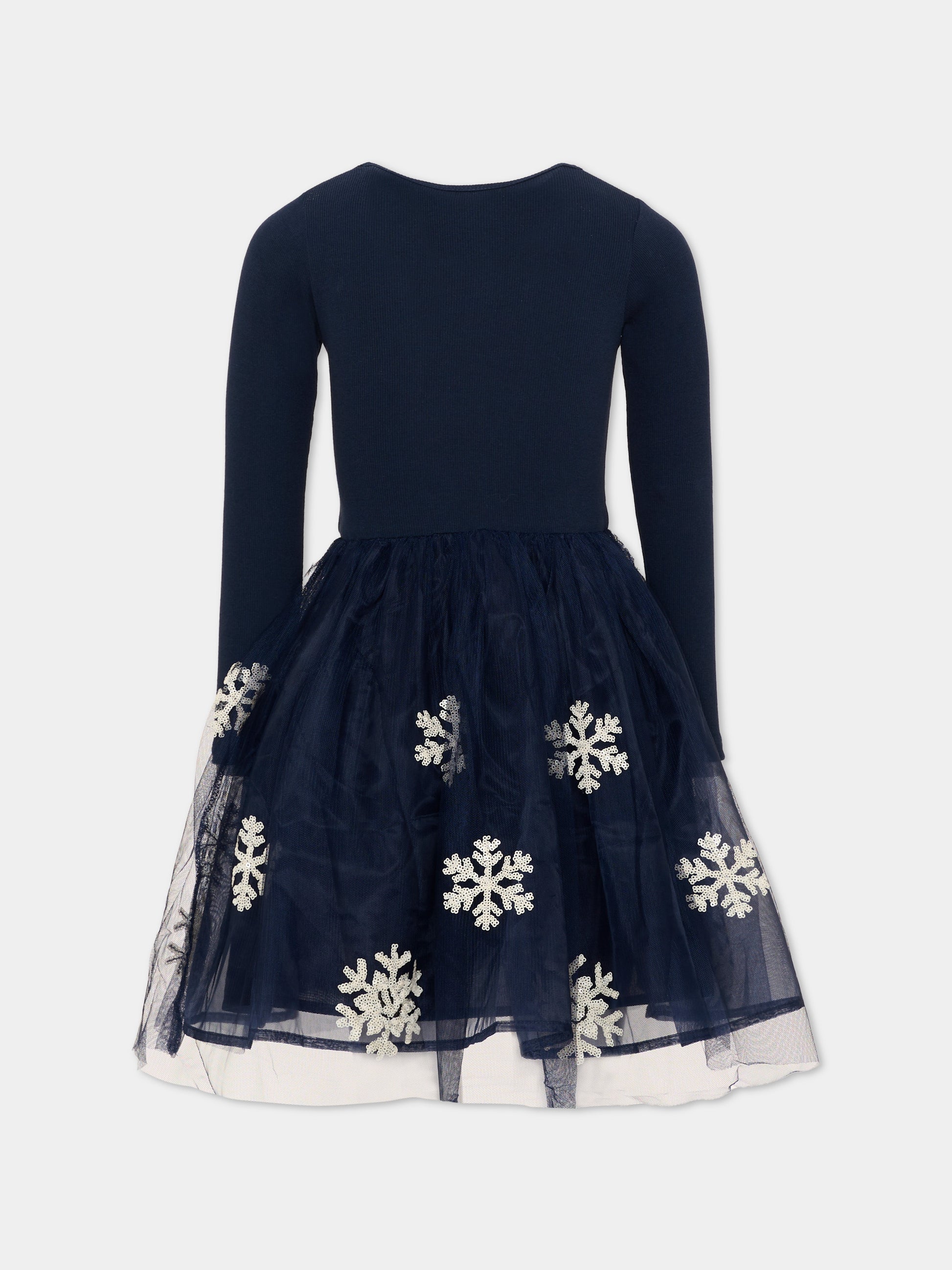 Abito elegante blu Cyrus per bambina,Molo,2W26E210 5754