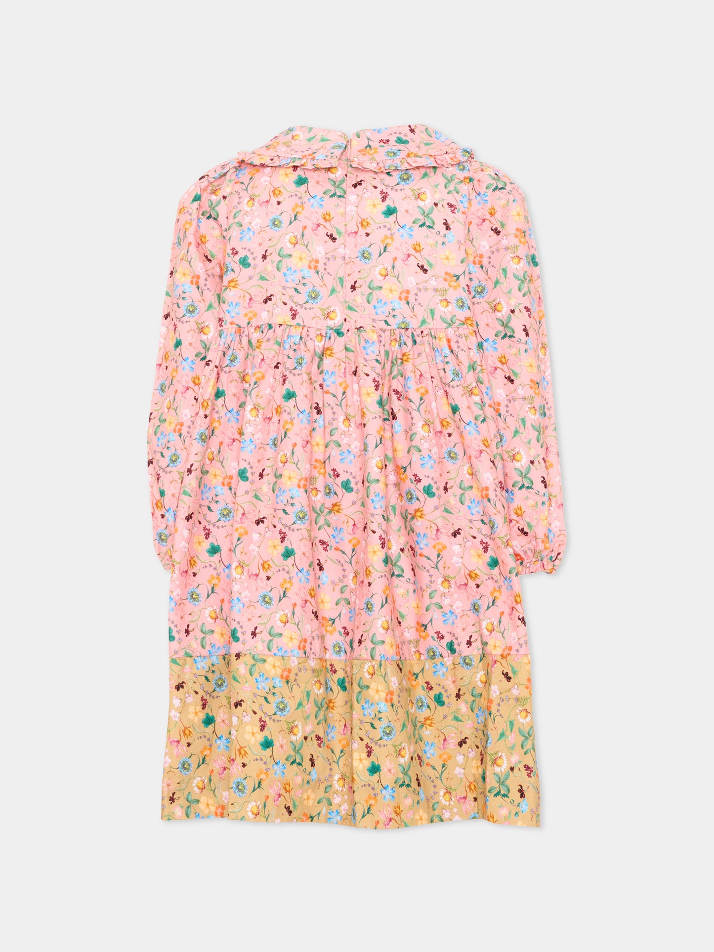 Vestito a manica lunga rosa Clementina per bambina,Molo,2W26E218 9795