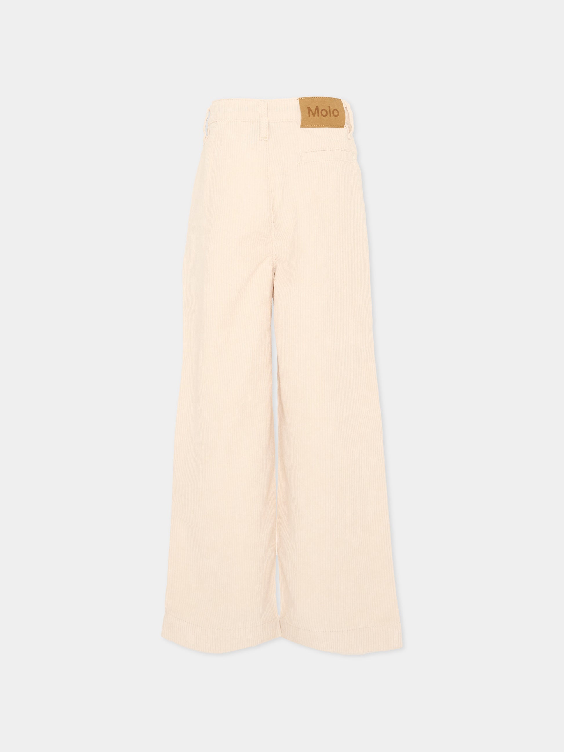 Pantalone avorio Alaine per bambina,Molo,2W26I105 2444
