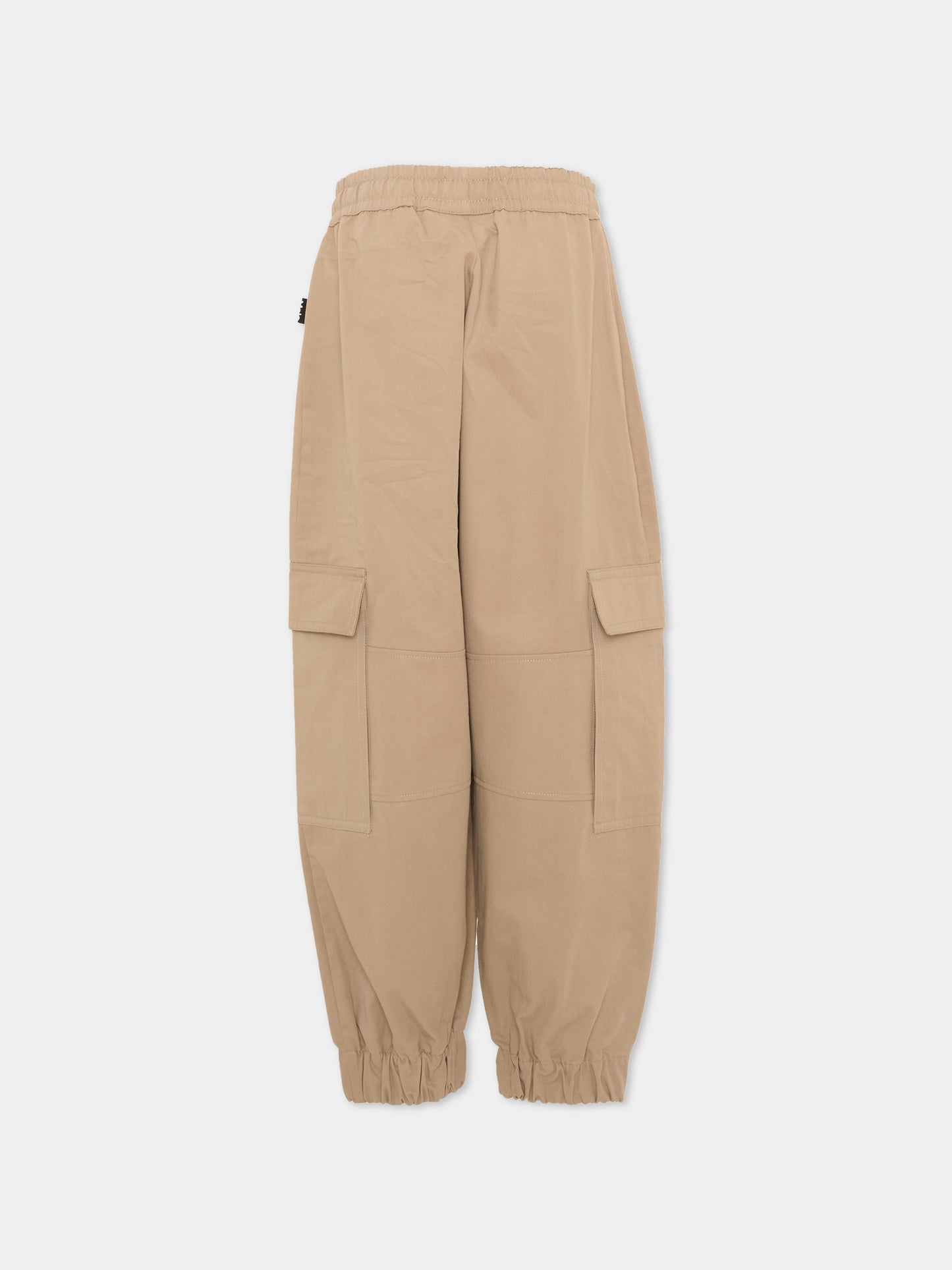 Pantalone cargo beige Aliki per bambina,Molo,2W26I116 5732