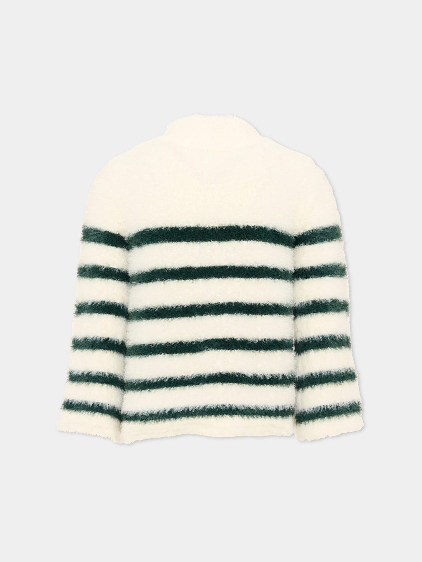 Maglione bianco Govina per bambina a righe,Molo,2W26K208 5830