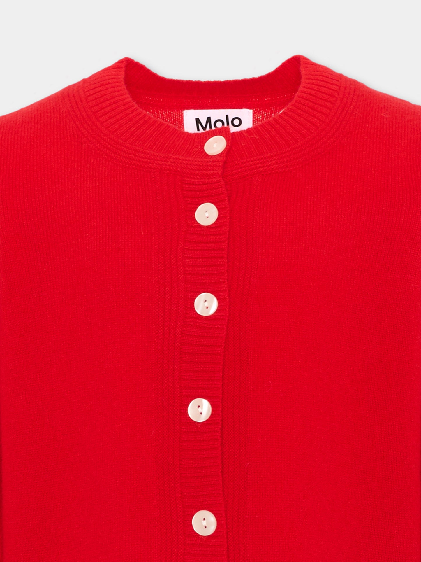 Cardigan rosso Giovanna per bambina,Molo,2W26K302 5726