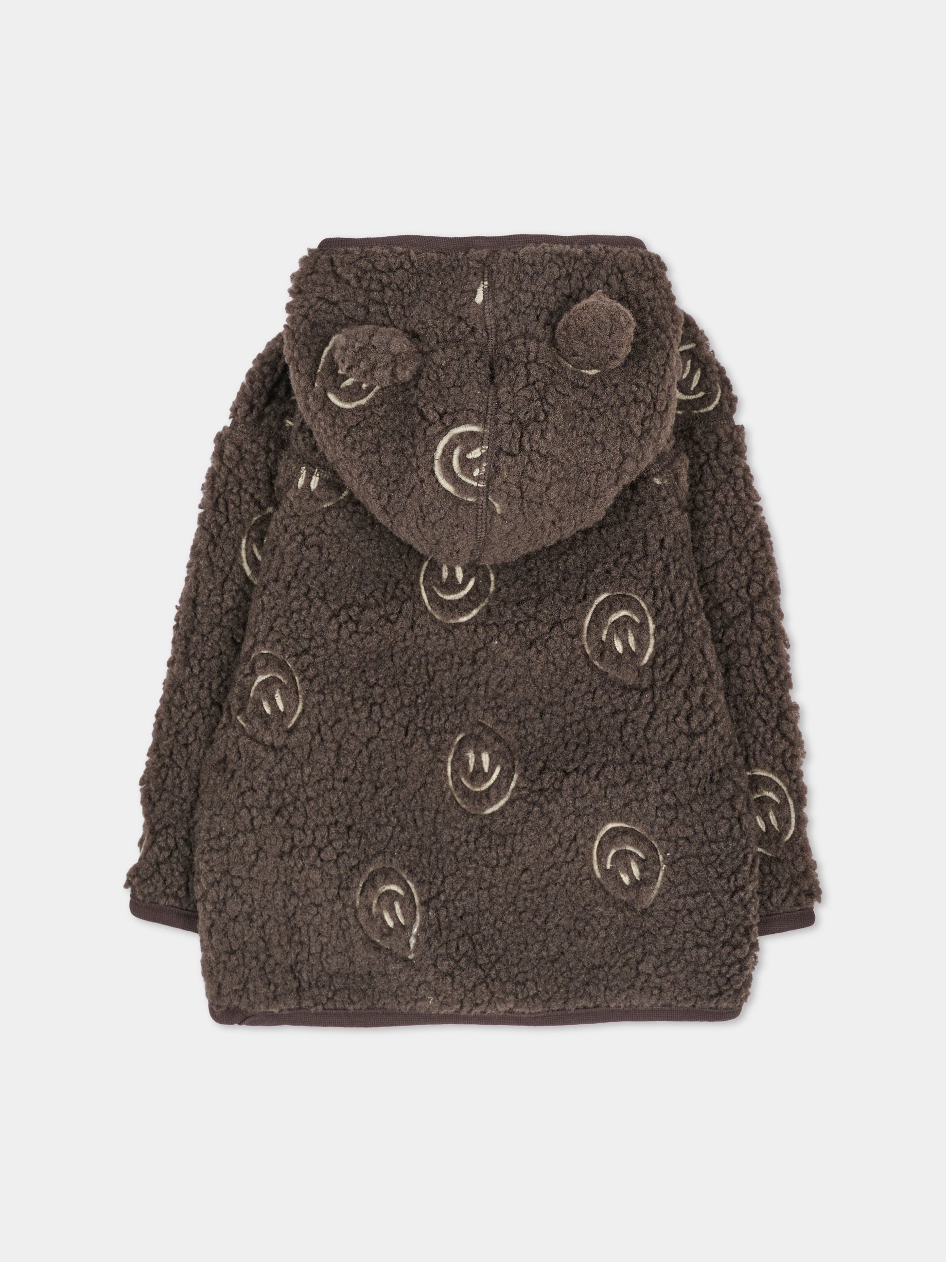 Ecopelliccia marrone Ummi per neonati smiley,Molo,5W26L207 3515