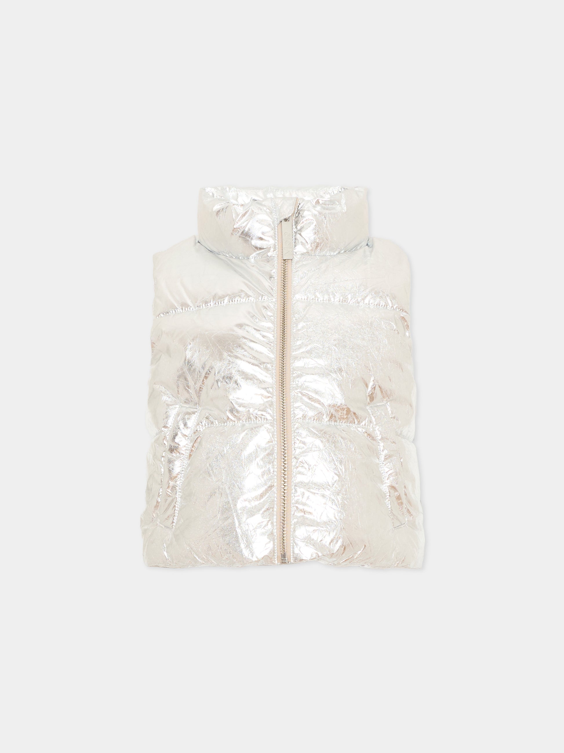 Gilet imbottito Hester argento per bambina,Molo,5W26M203 5996