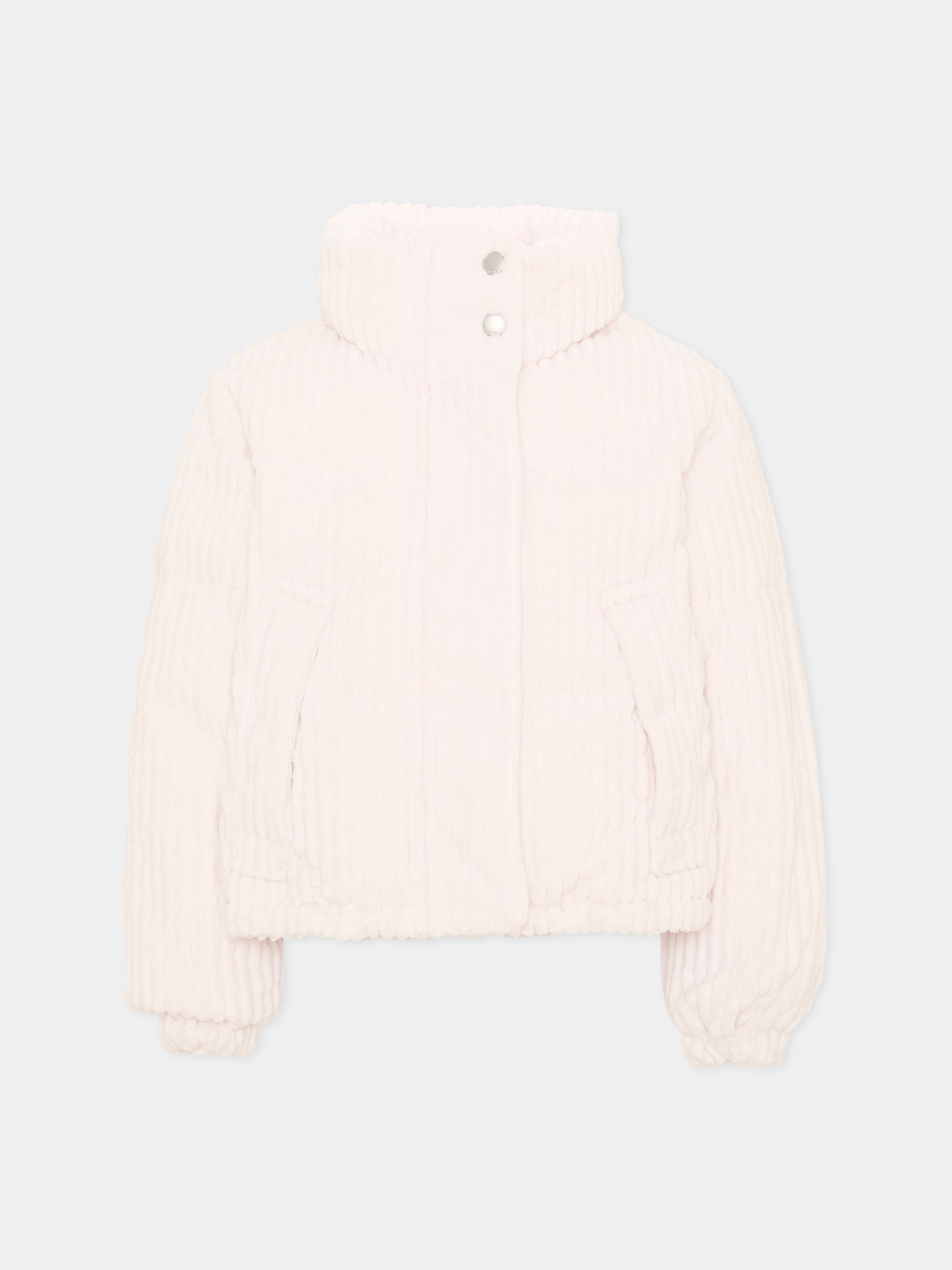 Piumino avorio Hansine per bambina a coste,Molo,5W26M303 5995