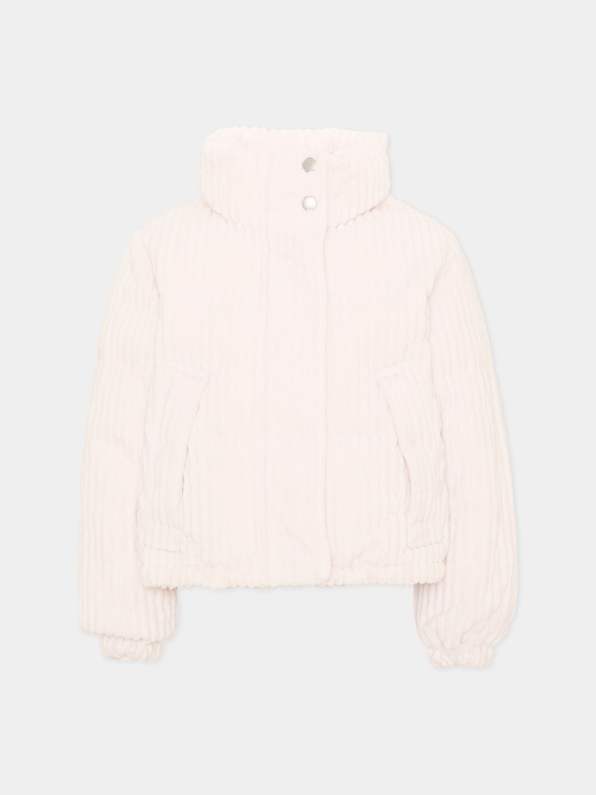 Piumino avorio Hansine per bambina a coste,Molo,5W26M303 5995