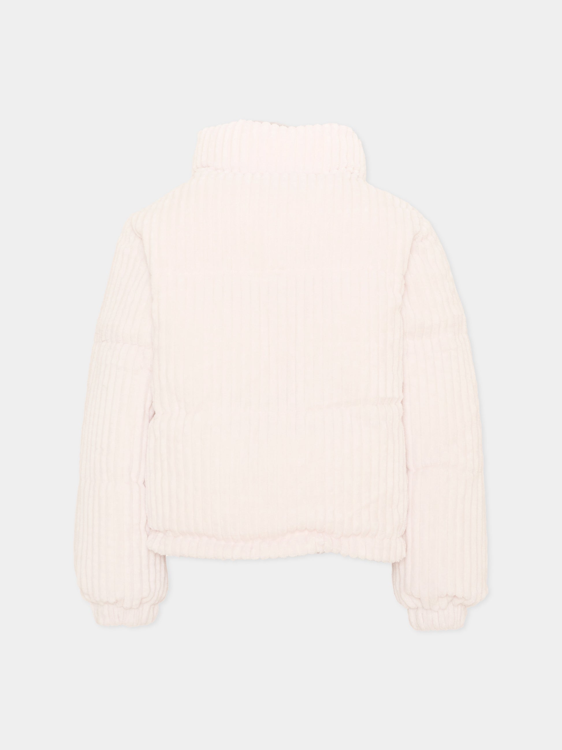 Piumino avorio Hansine per bambina a coste,Molo,5W26M303 5995