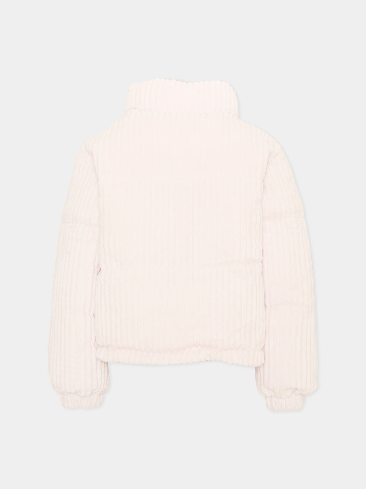 Piumino avorio Hansine per bambina a coste,Molo,5W26M303 5995