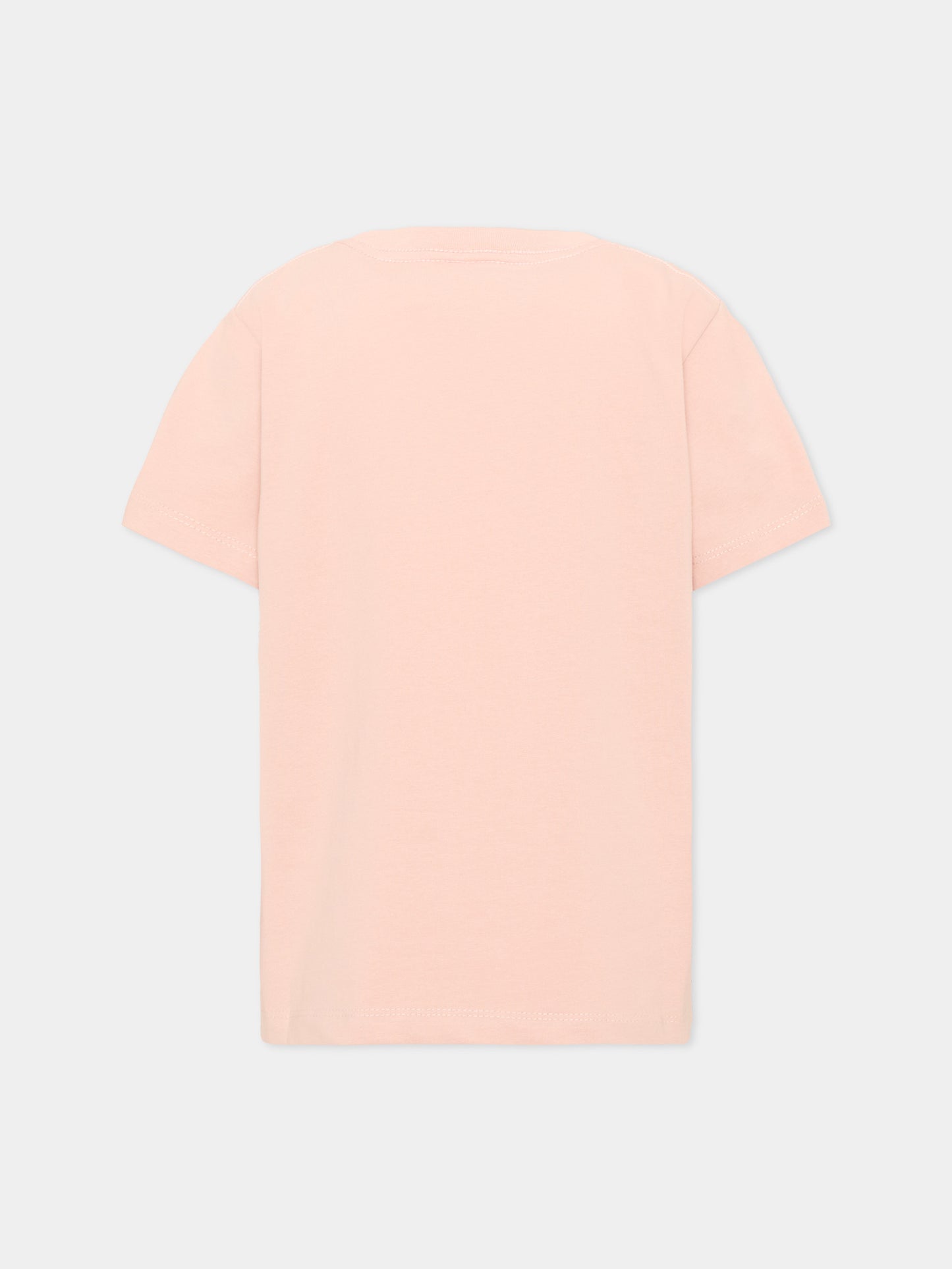 T-shirt rosa  Roxo rosa con smile  per bambina,Molo,6W26A201 8058