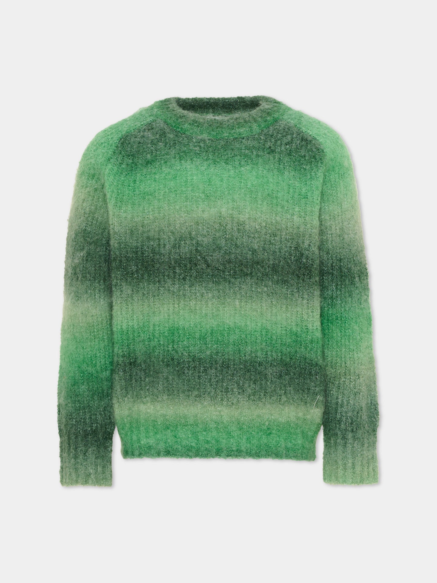 Maglione verde Bosse a righe per bambini,Molo,6W26K202 5942