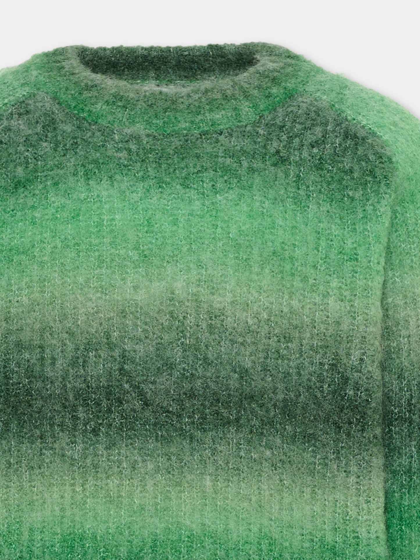 Maglione verde Bosse a righe per bambini,Molo,6W26K202 5942