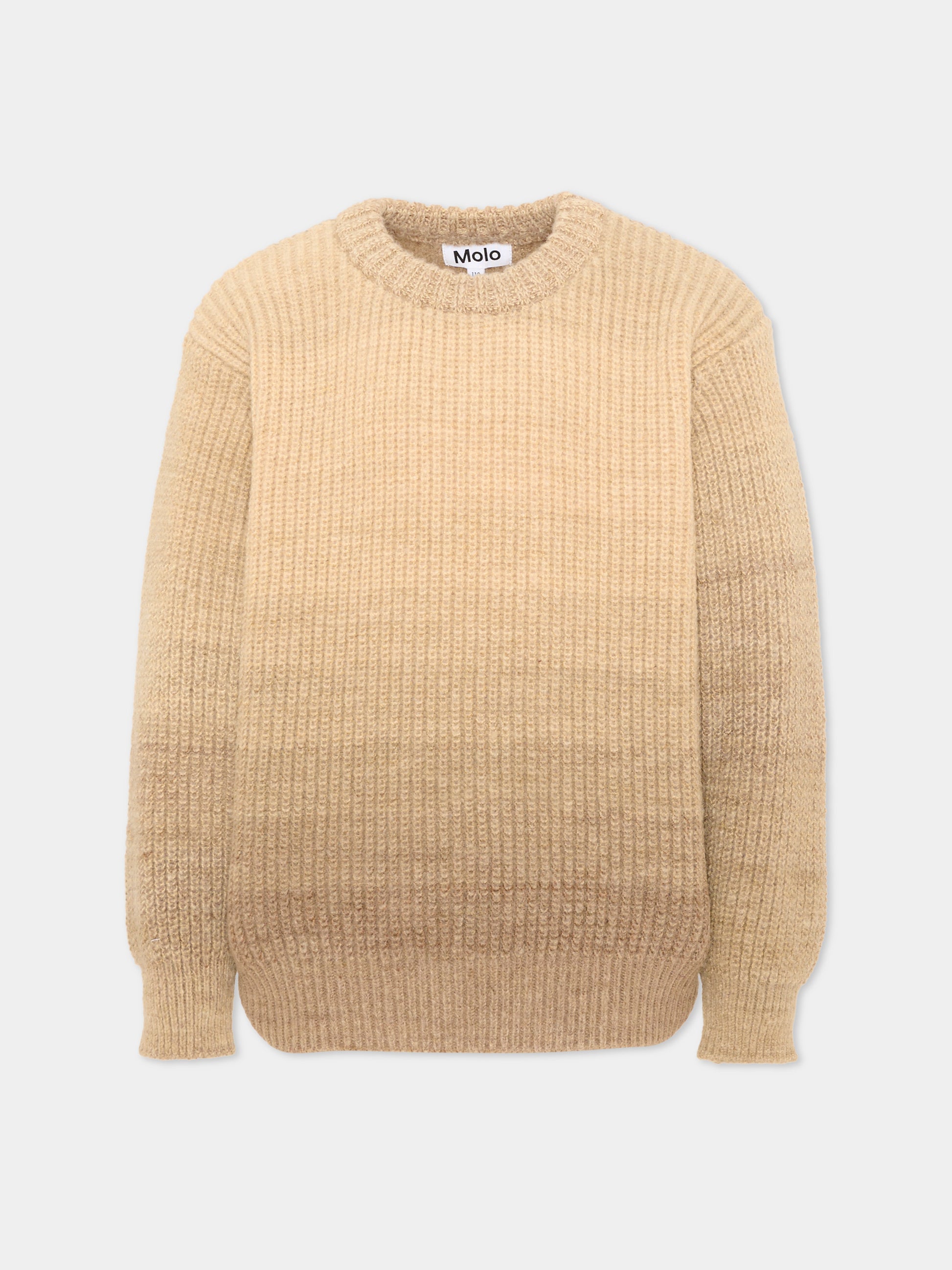 Maglione beige Bello per bambini sfumato,Molo,6W26K204 5957