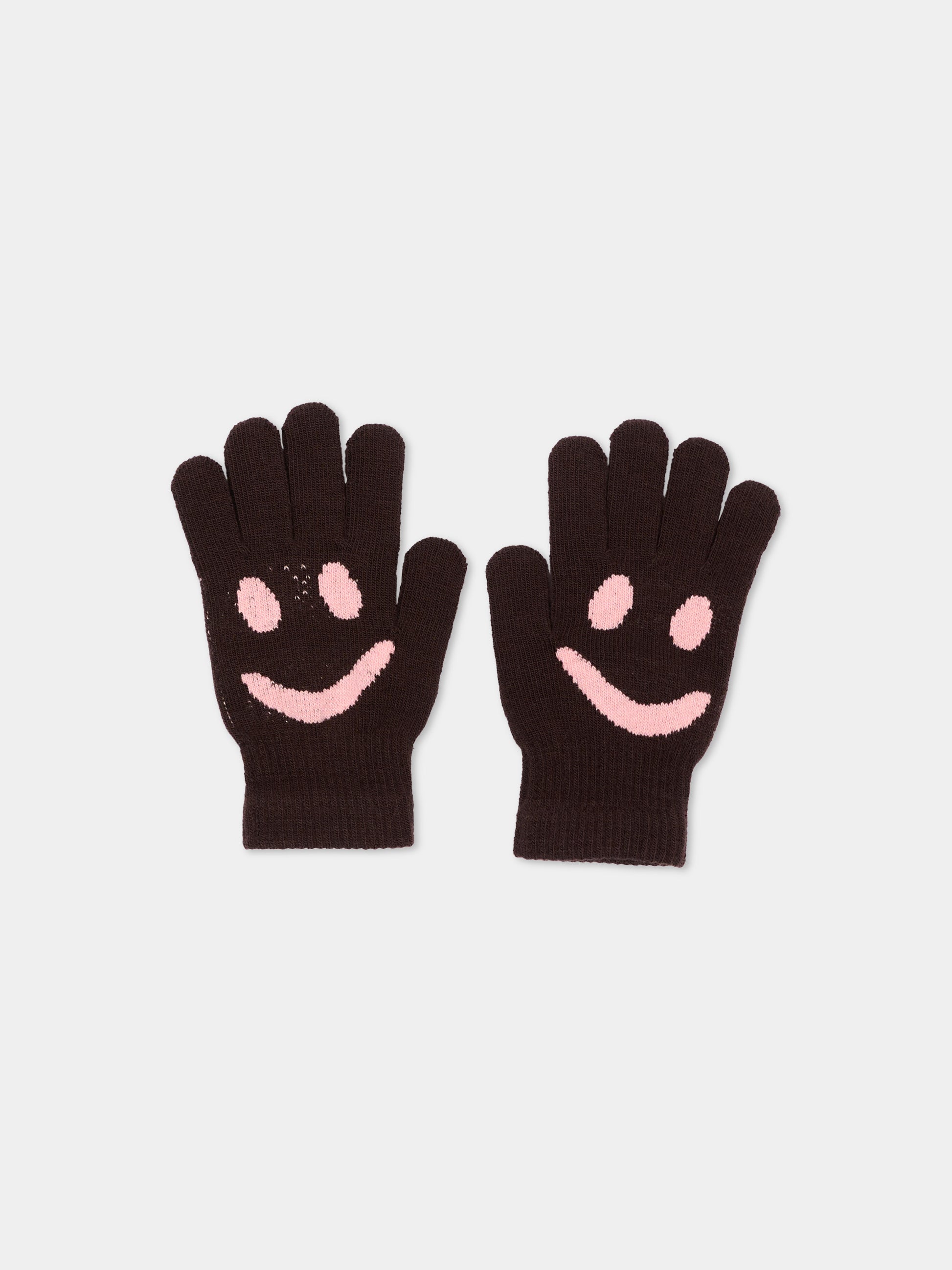 Guanti rosa Kello per bambina,Molo,7W26S202 5735