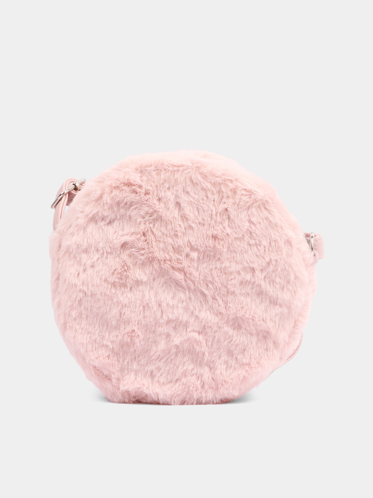 Borsa rosa Fluffy per bambina con smile,Molo,7W26V108 8058