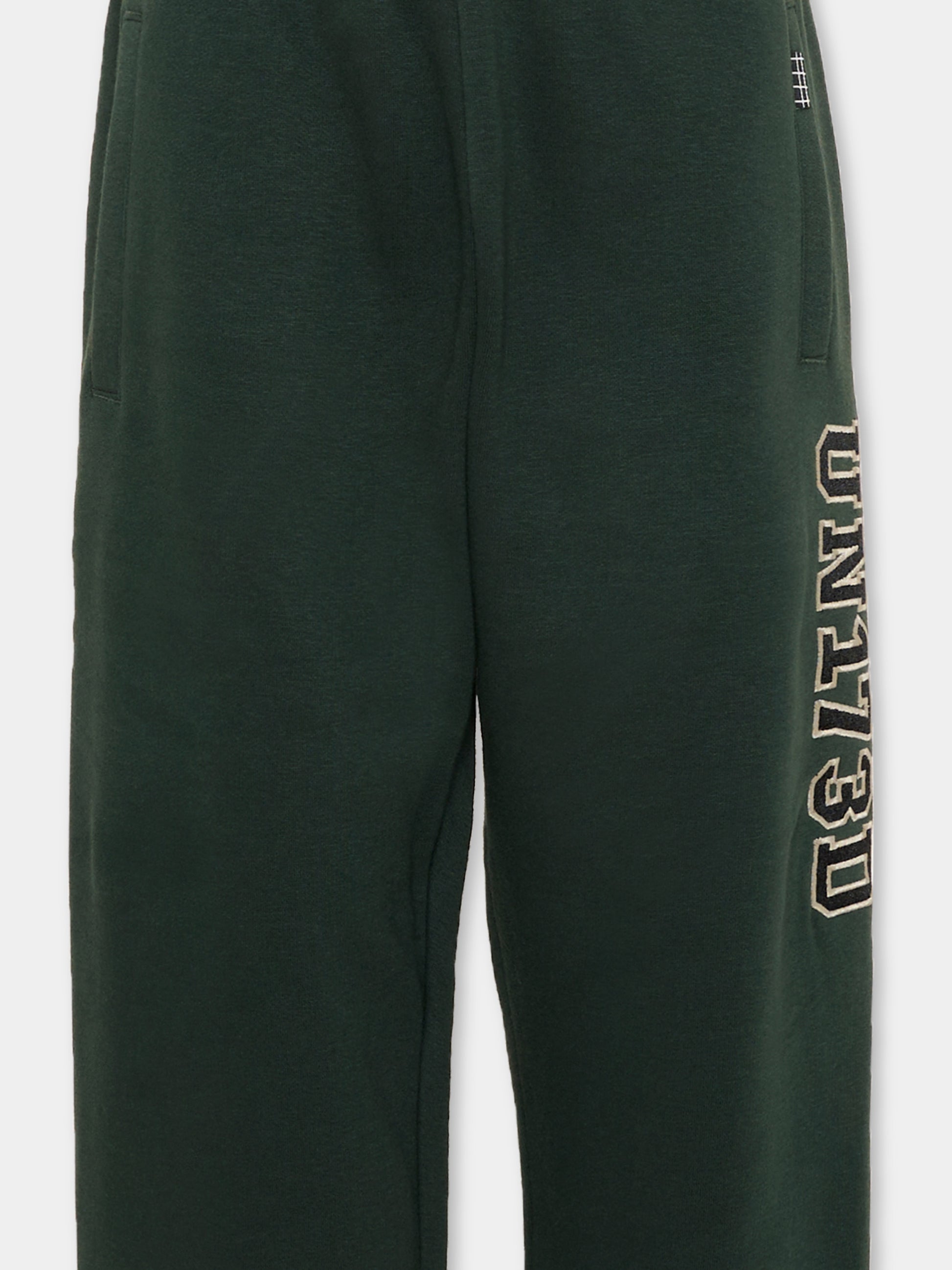 Pantalone sportivo verde  Pantalone tuta verde  per bambino con logo,Molo,1W26I201 5721