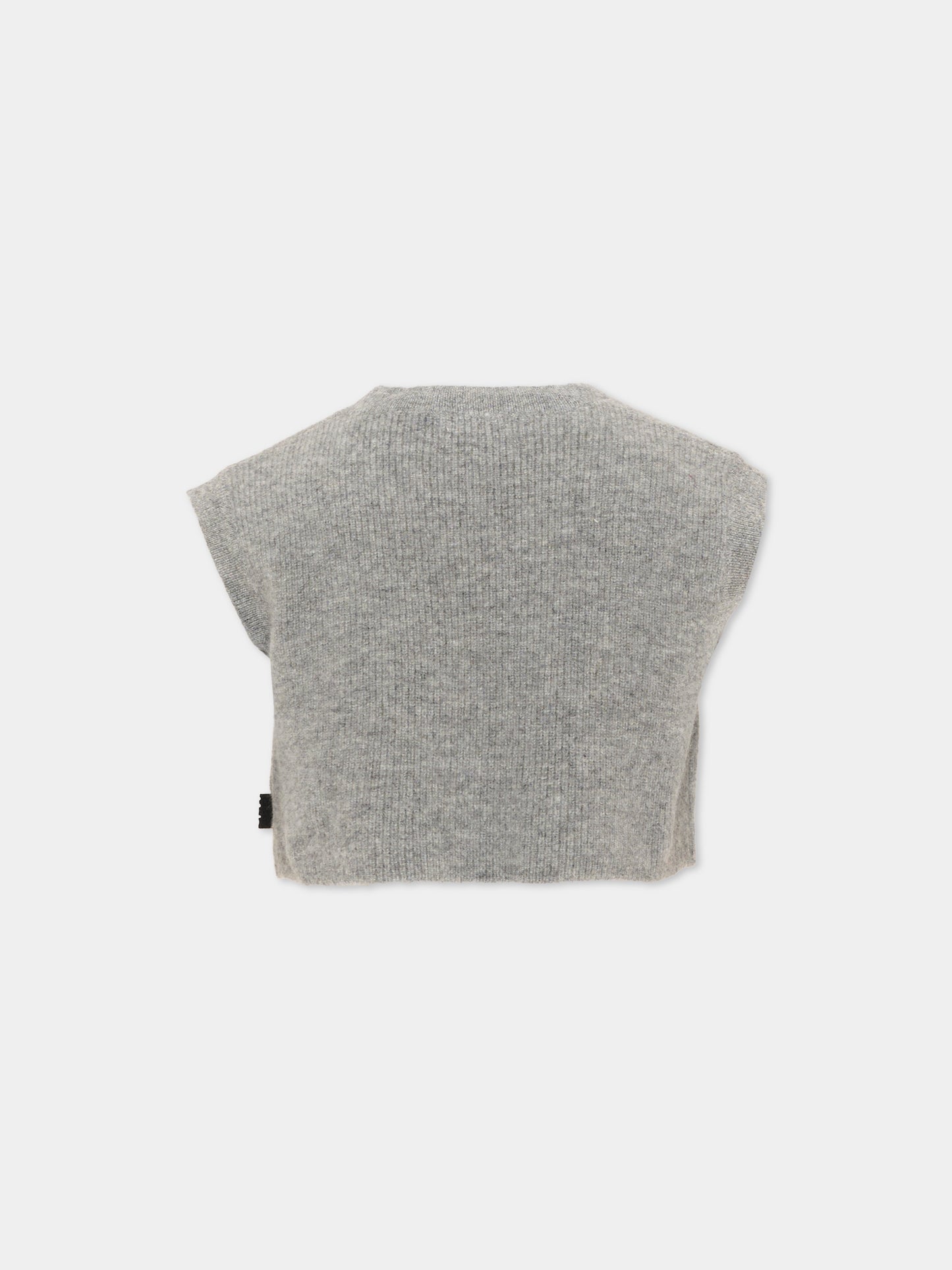 Maglia gilet grigia Gianni per bambino,Molo,2W26K101 1046