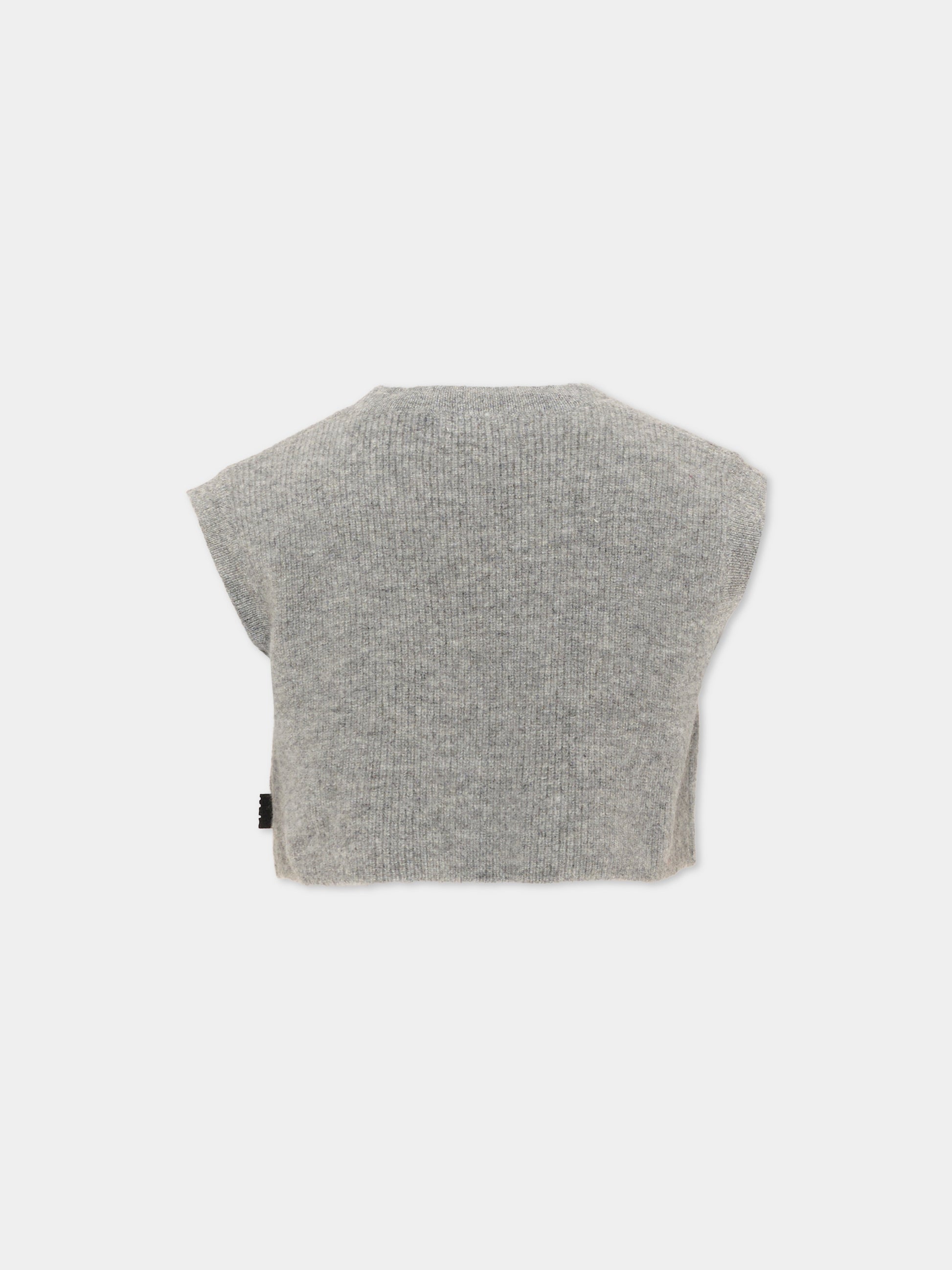 Maglia gilet grigia Gianni per bambino,Molo,2W26K101 1046