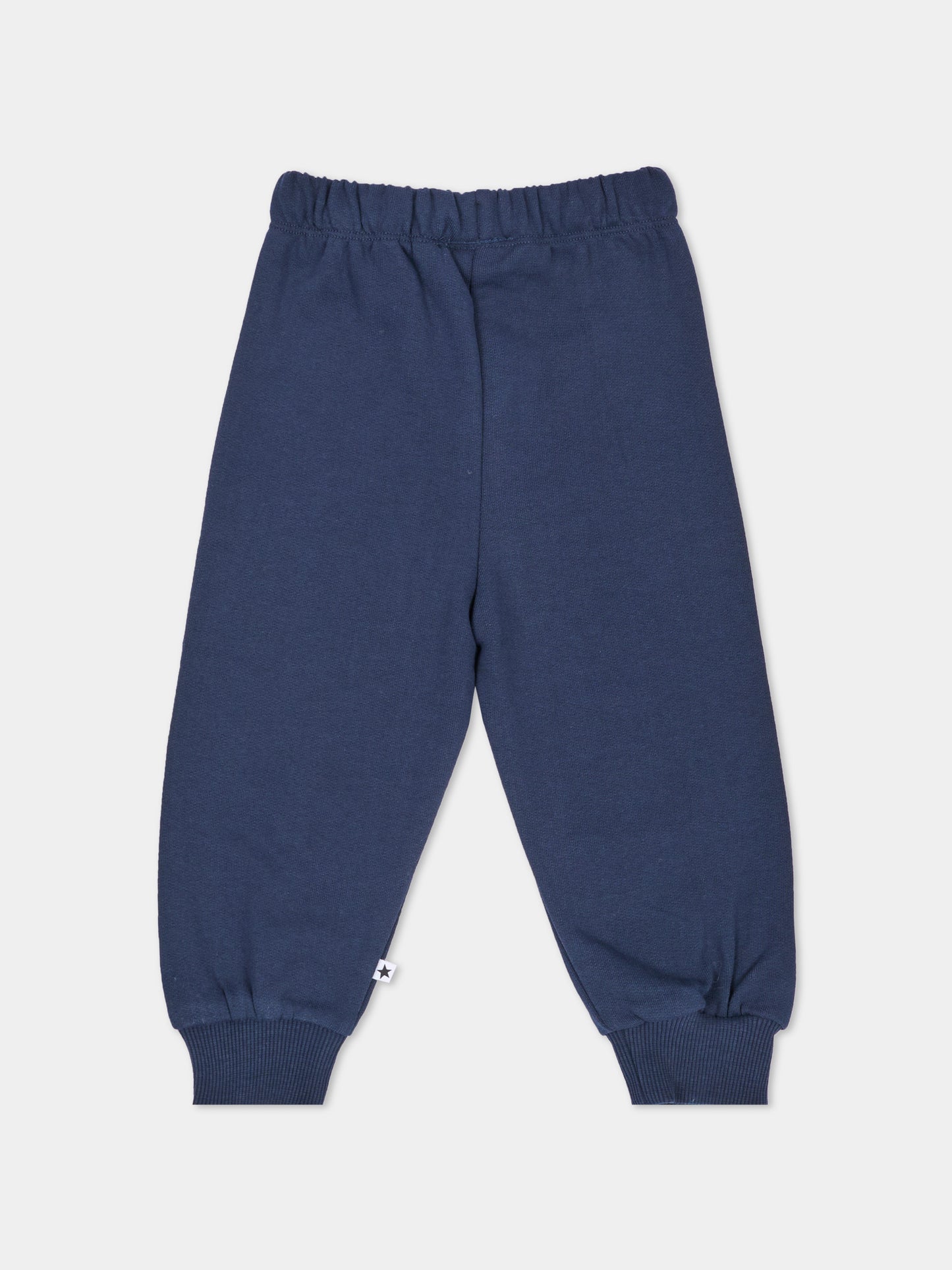 Pantalone blu Simeon per neonata con gattini,Molo,4W26I201 5768