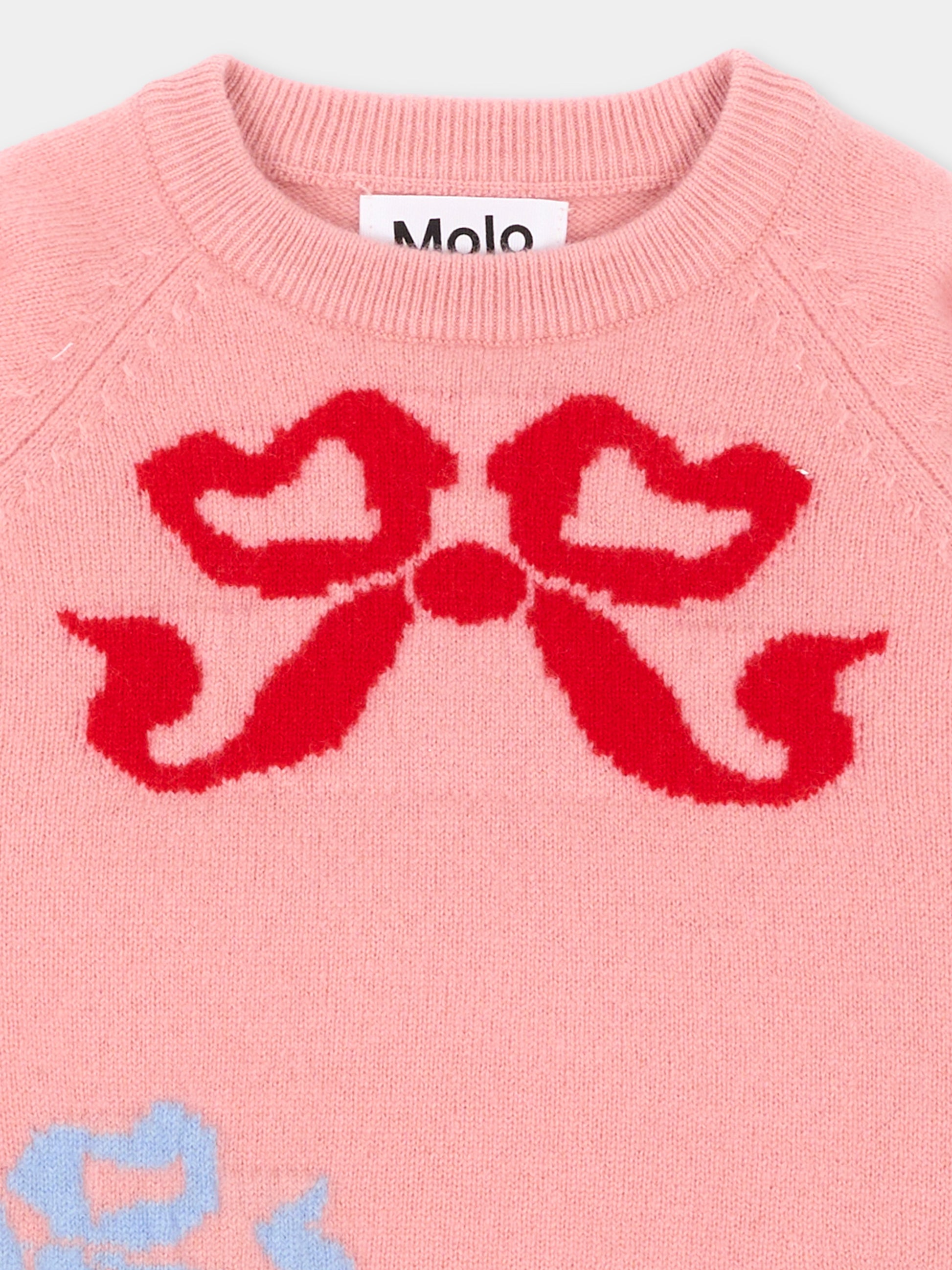 Maglione rosa Gilby per neonata,Molo,4W26K203 5724