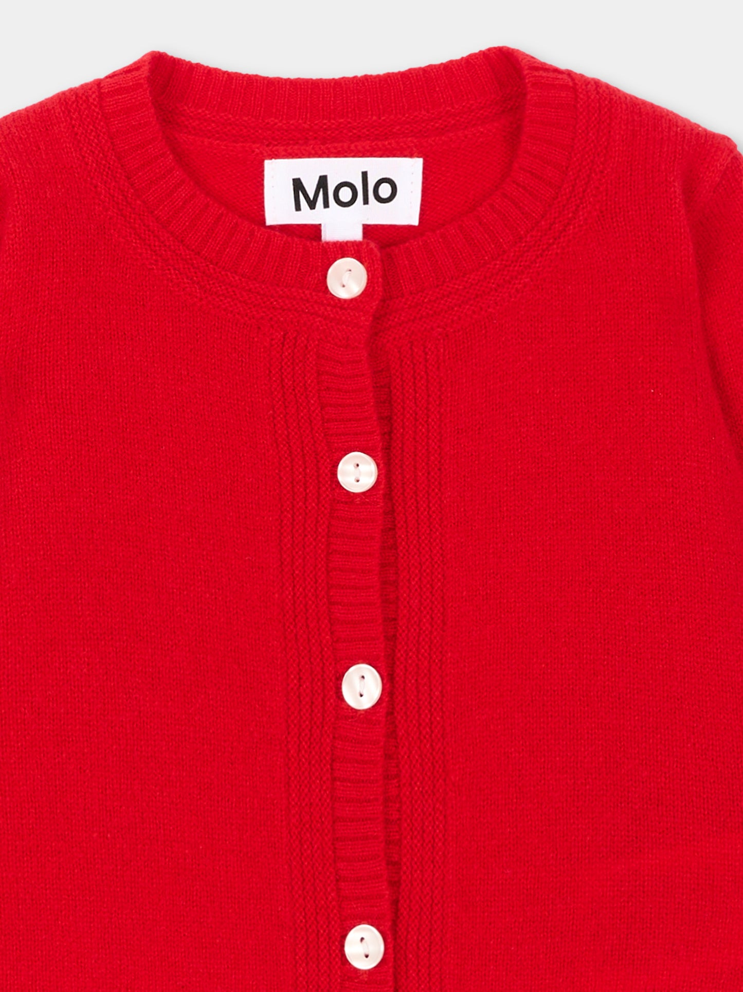 Cardigan rosso Gita per neonata,Molo,4W26K301 5726