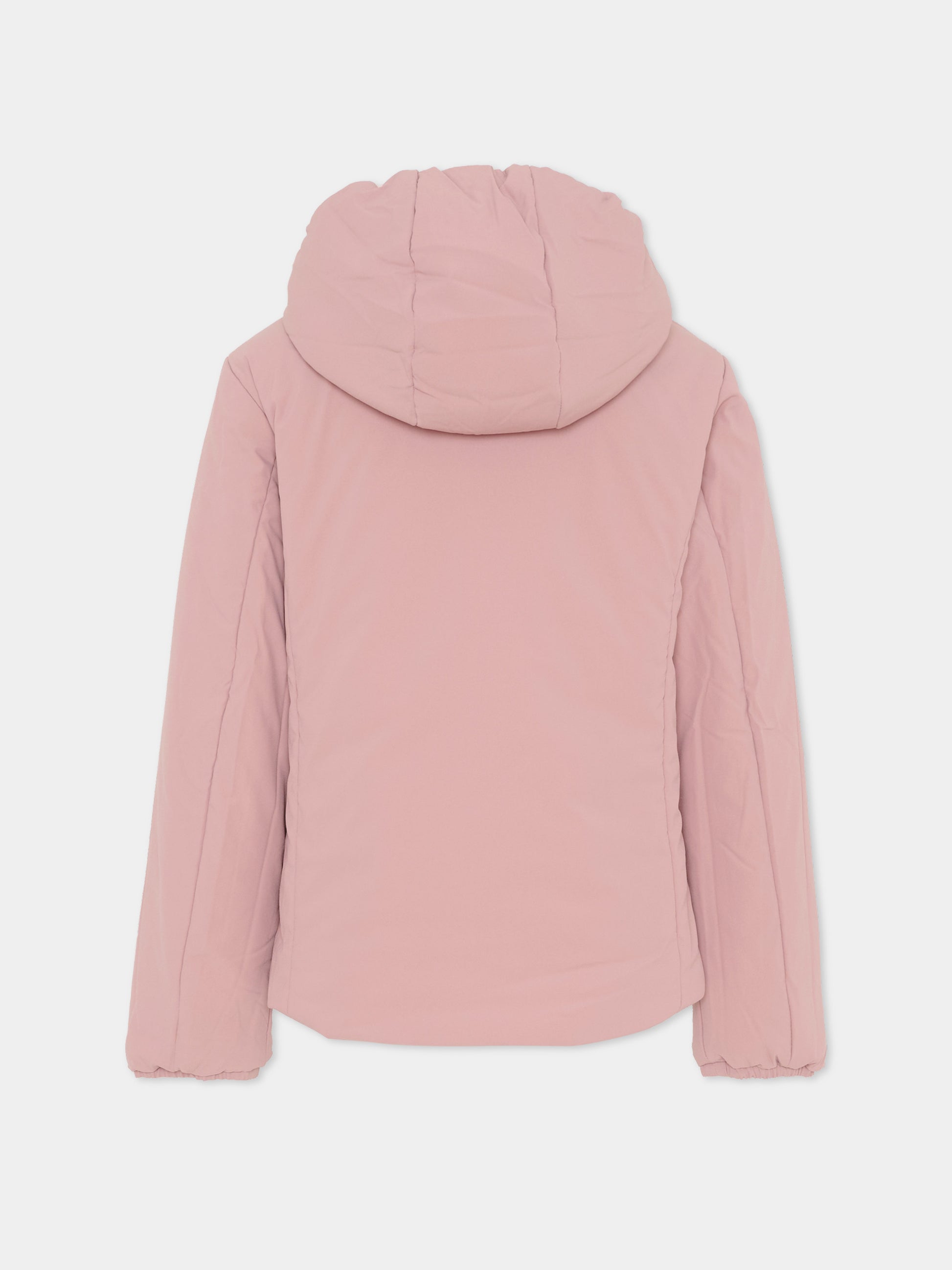 Piumino reversibile Lily St Warm rosa per bambina con logo,K-way,K71339W B2K