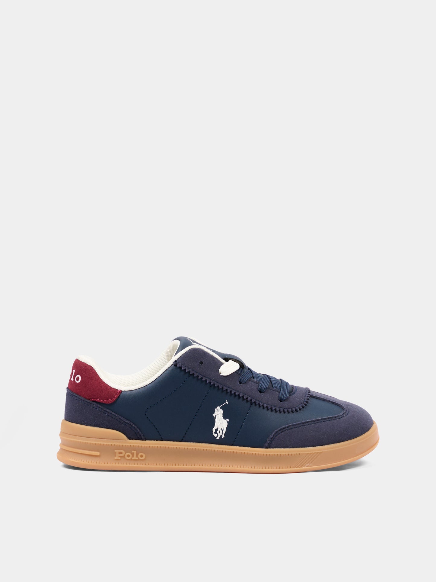 Sneakers blu per bambino con Polo Pony,Ralph Lauren Kids,RL04998411
