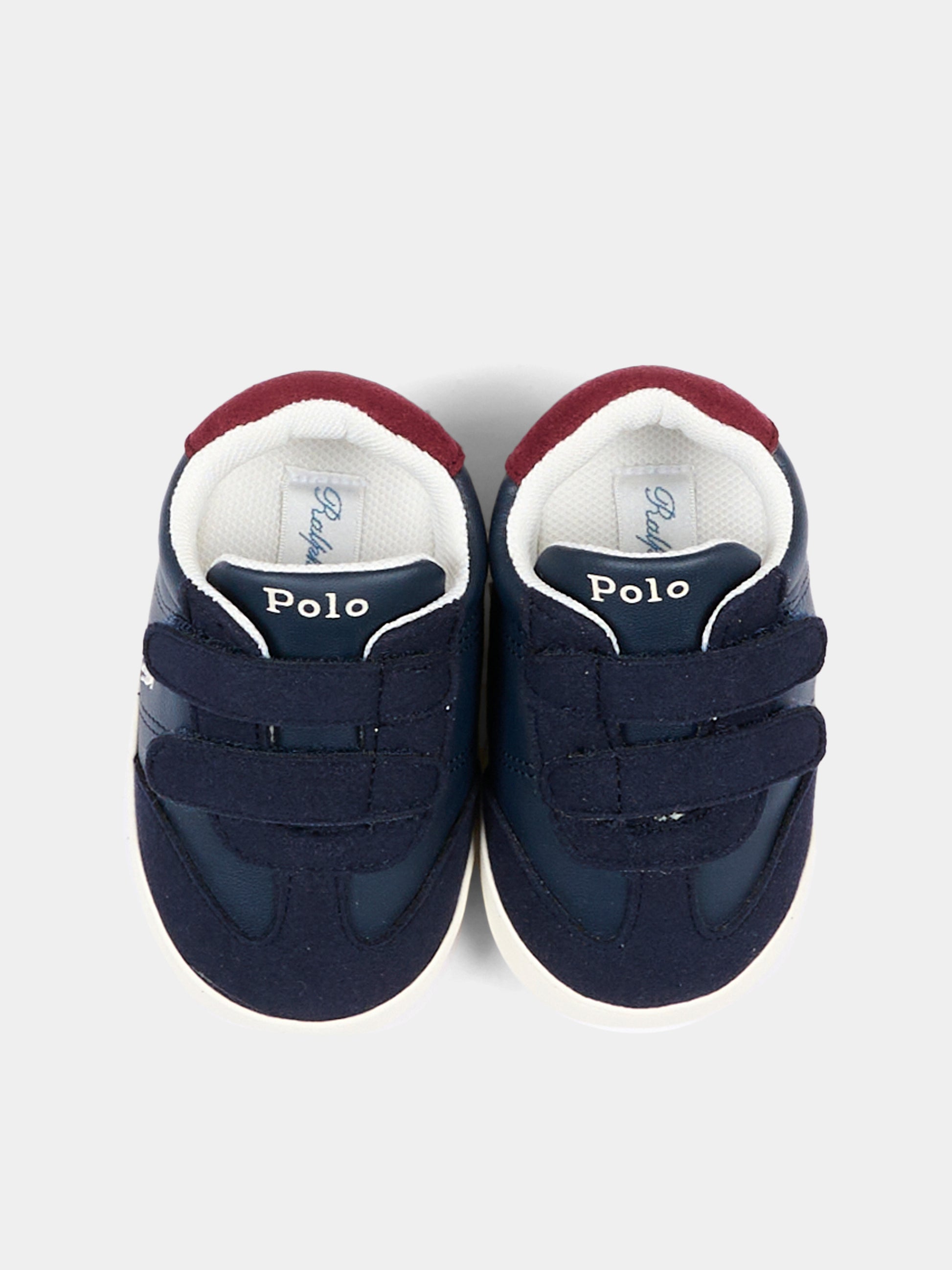 Sneakers blu per neonato con Polo Pony,Ralph Lauren Kids,RL05012410