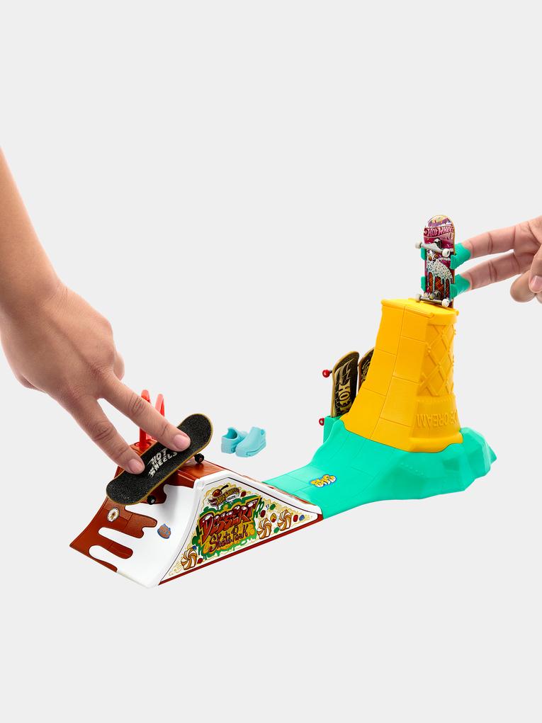 Dessert Skate Park per bambino,Hot Wheels,HGT91 HXK91