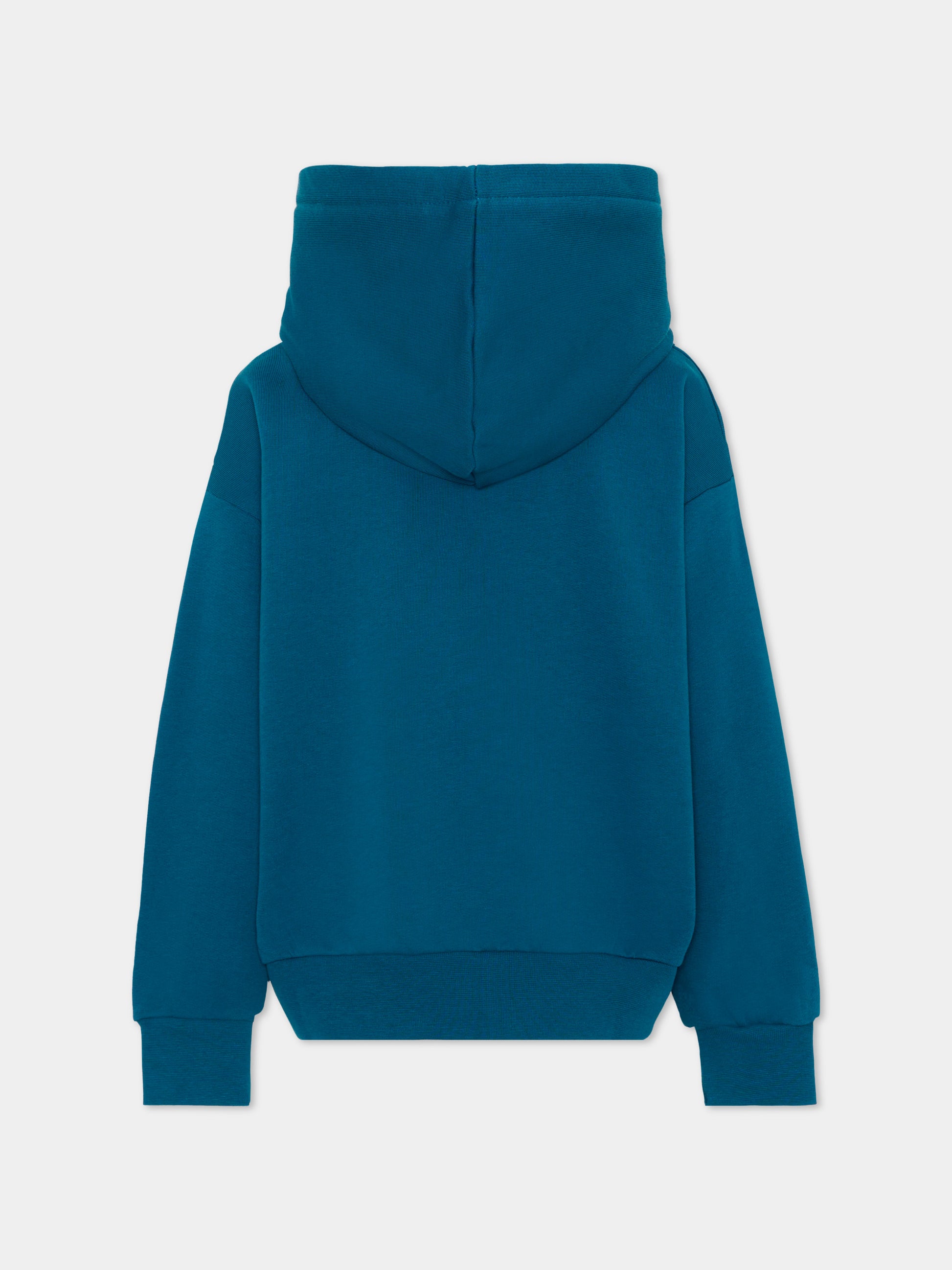 Felpa azzurra per bambino con logo,Barrow,F6BKJBHS063 059