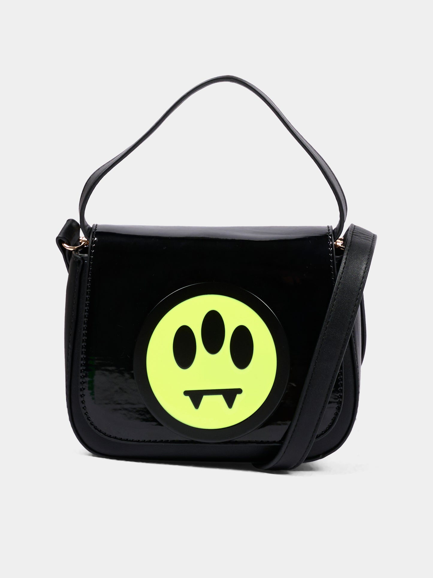 Borsa nera per bambina con smile,Barrow,F6BKJGBA178 110