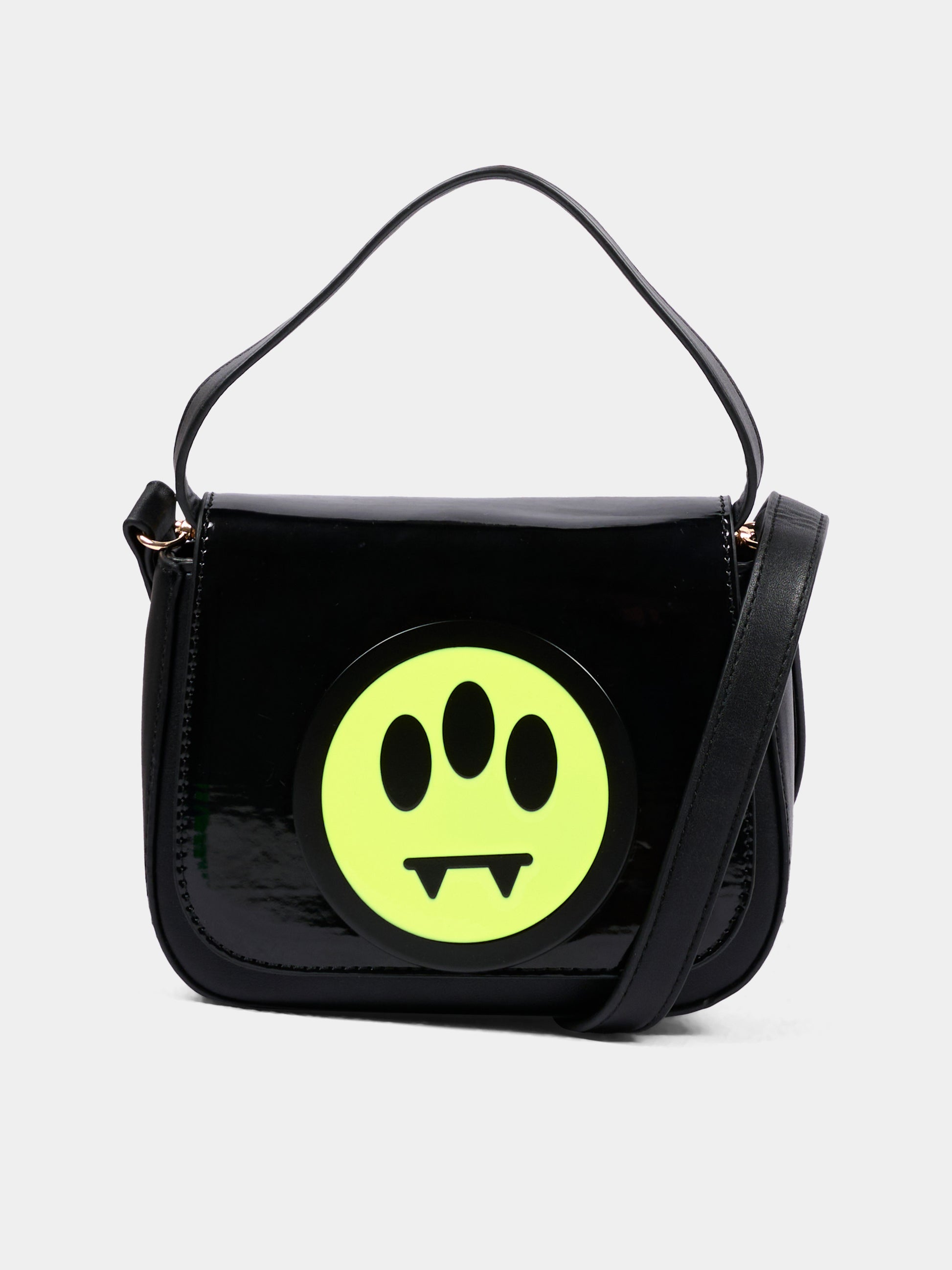 Borsa nera per bambina con smile,Barrow,F6BKJGBA178 110