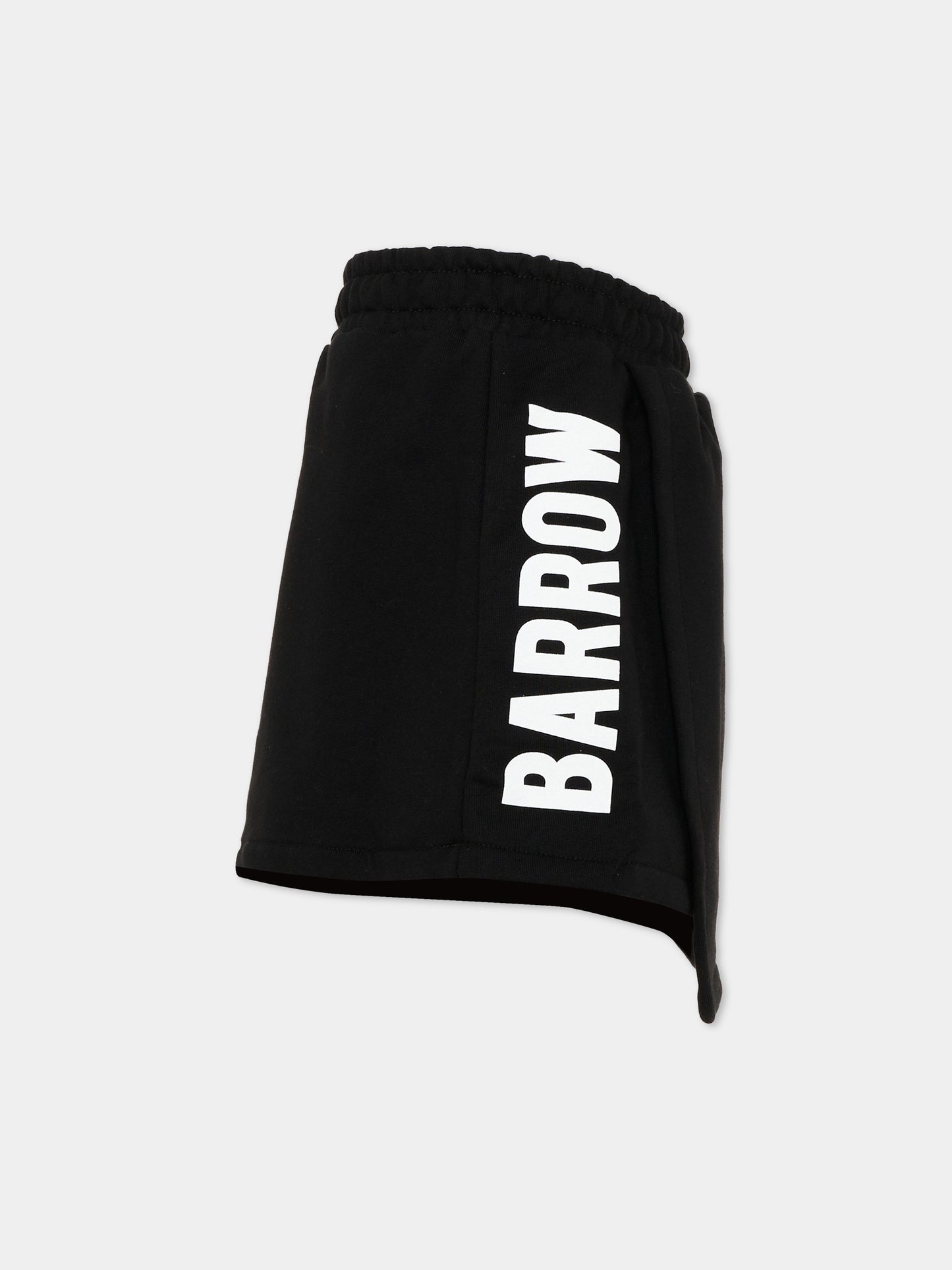 Gonna nera per bambina con logo,Barrow,F6BKJGSK146 110