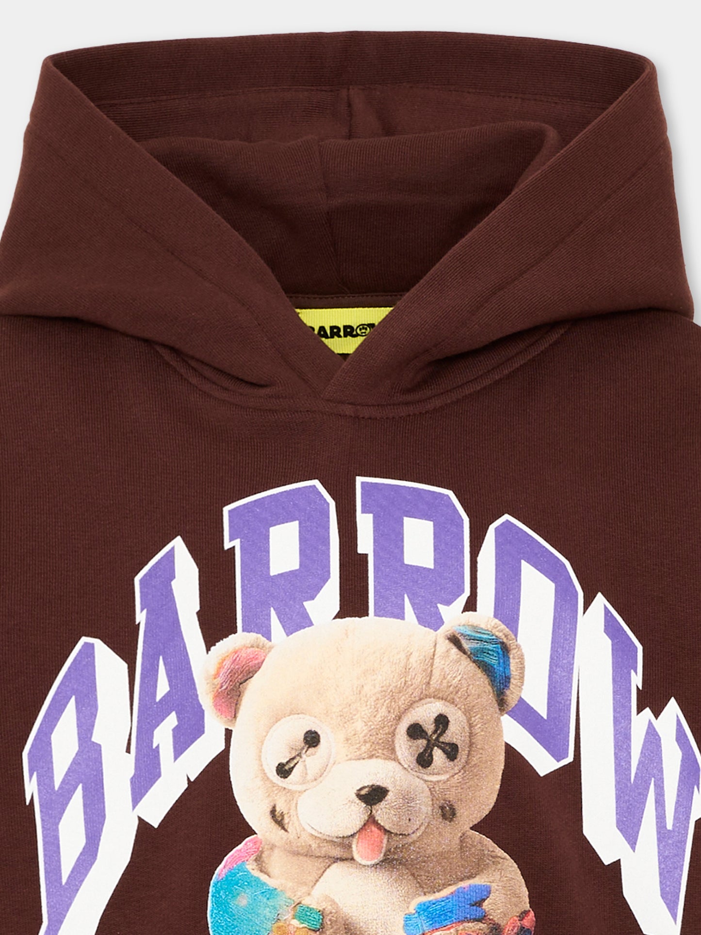 Felpa marrone per bambini con orsetto,Barrow,F6BKJUHS031 408