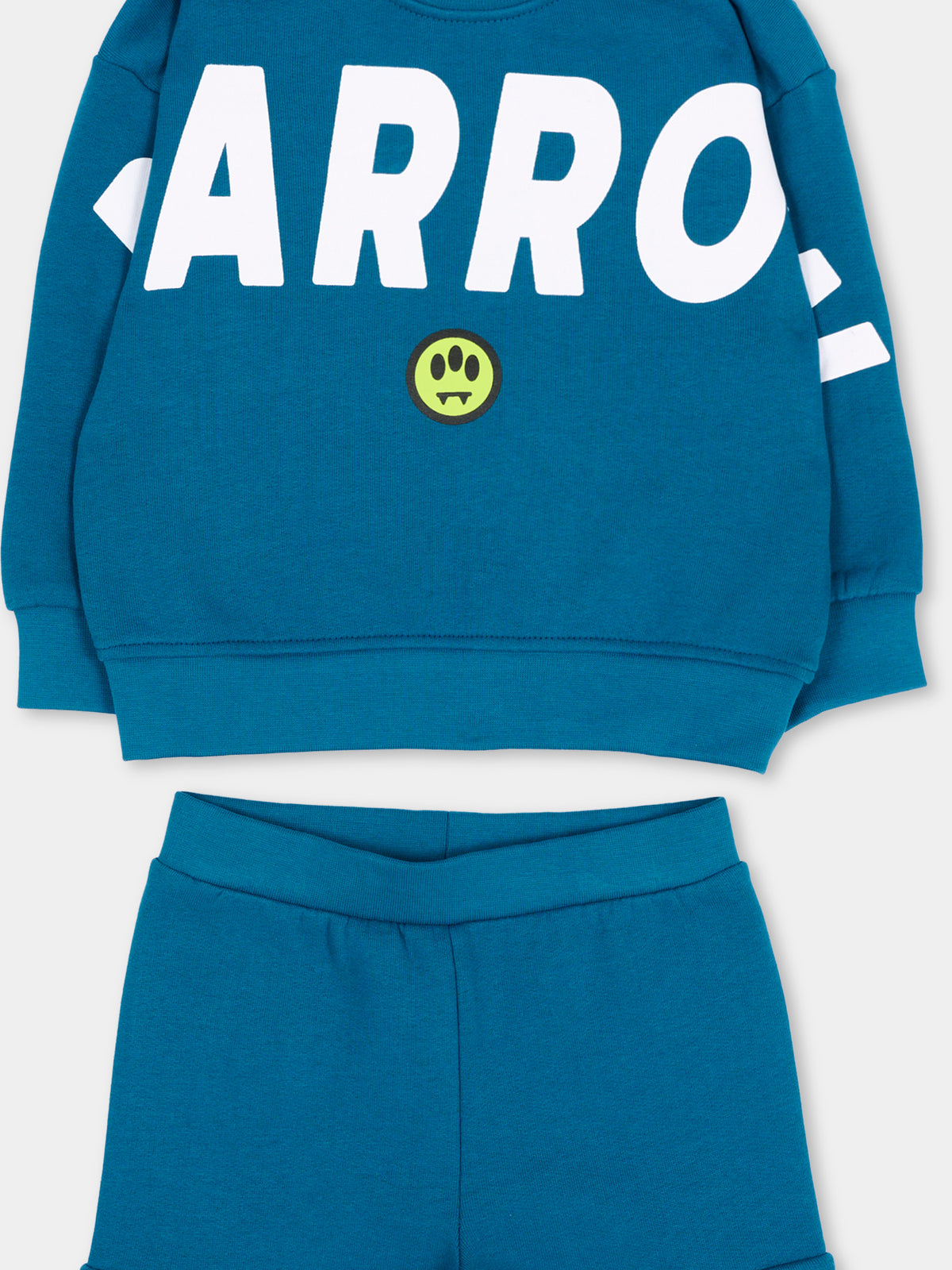 Completo sportivo lungo verde con stampa,Barrow,F6BKUNSF189 059