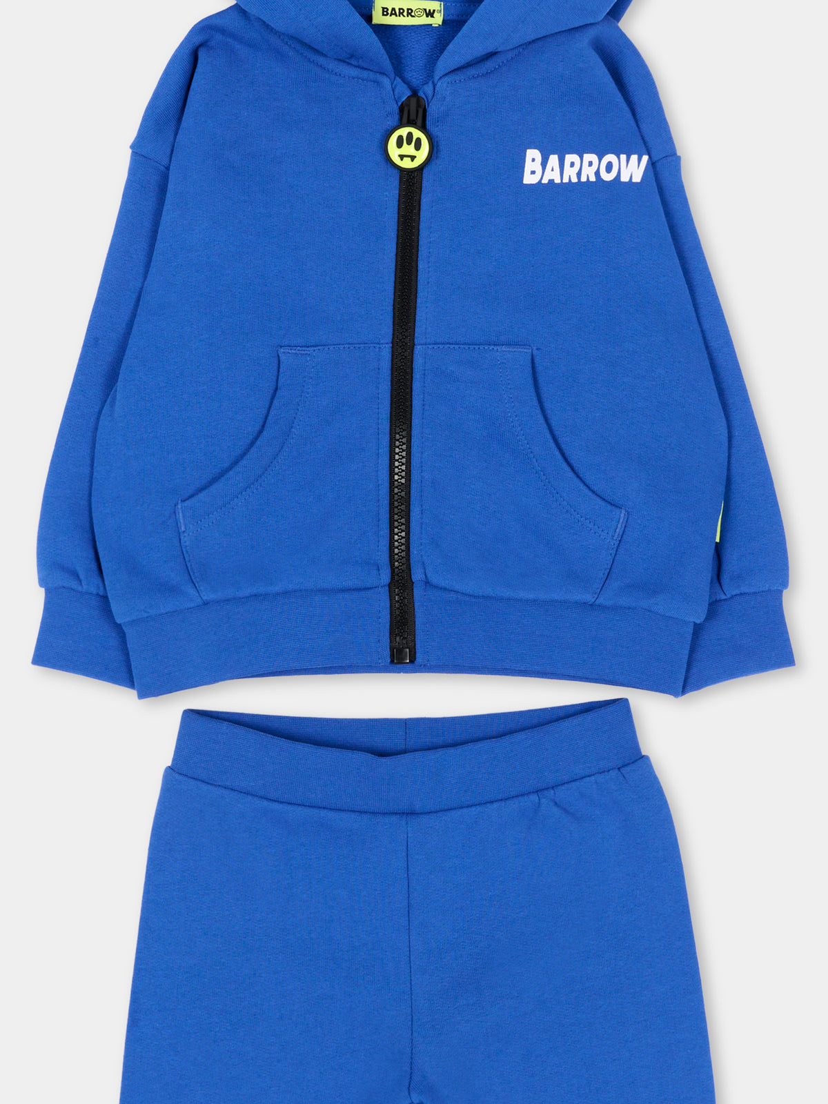 Completo sportivo lungo blu  per neonati con logo,Barrow,F6BKUNZF190 407