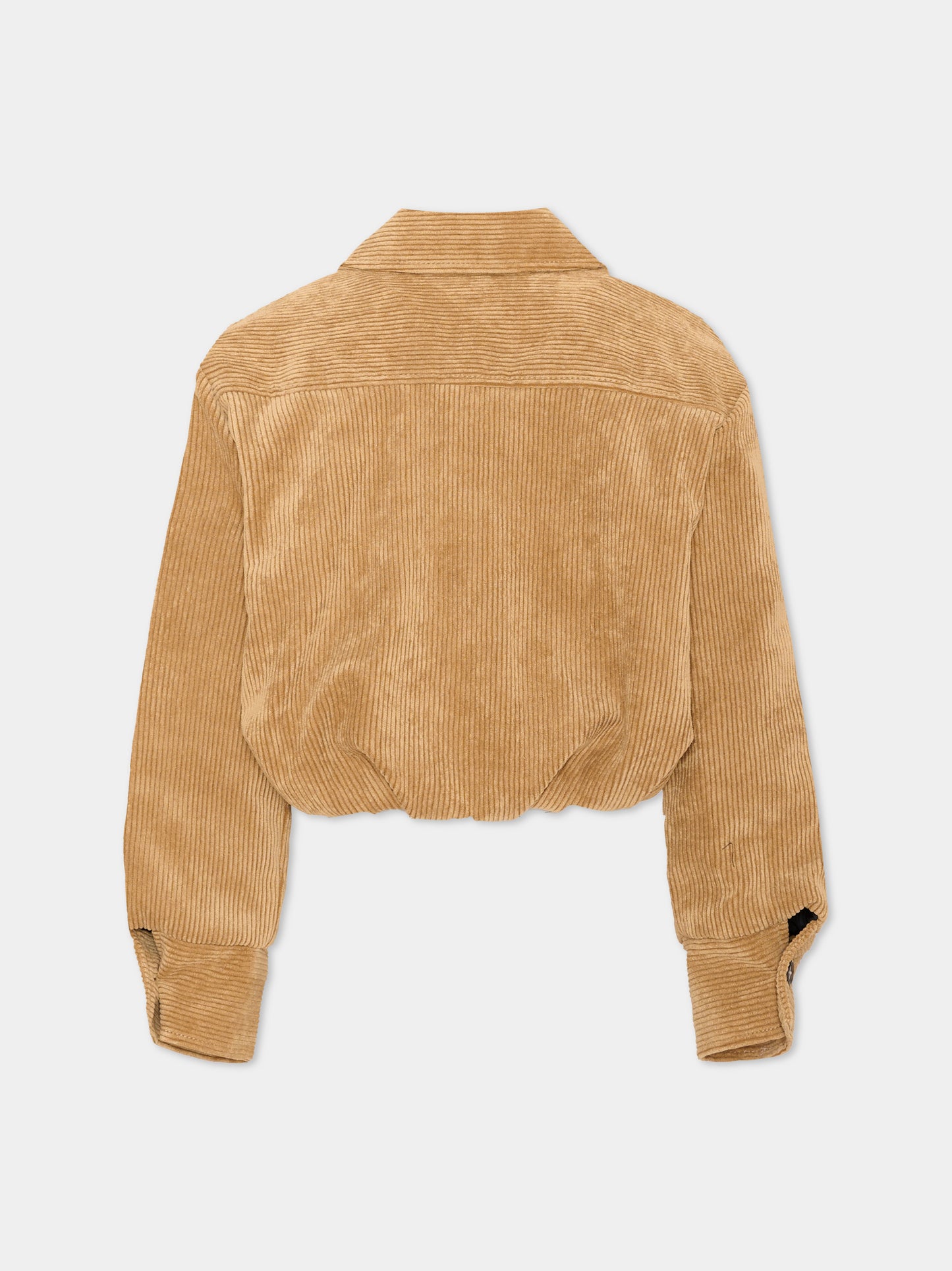Giubbotto beige per bambina con logo,Barrow,F6BKJGJK130 413