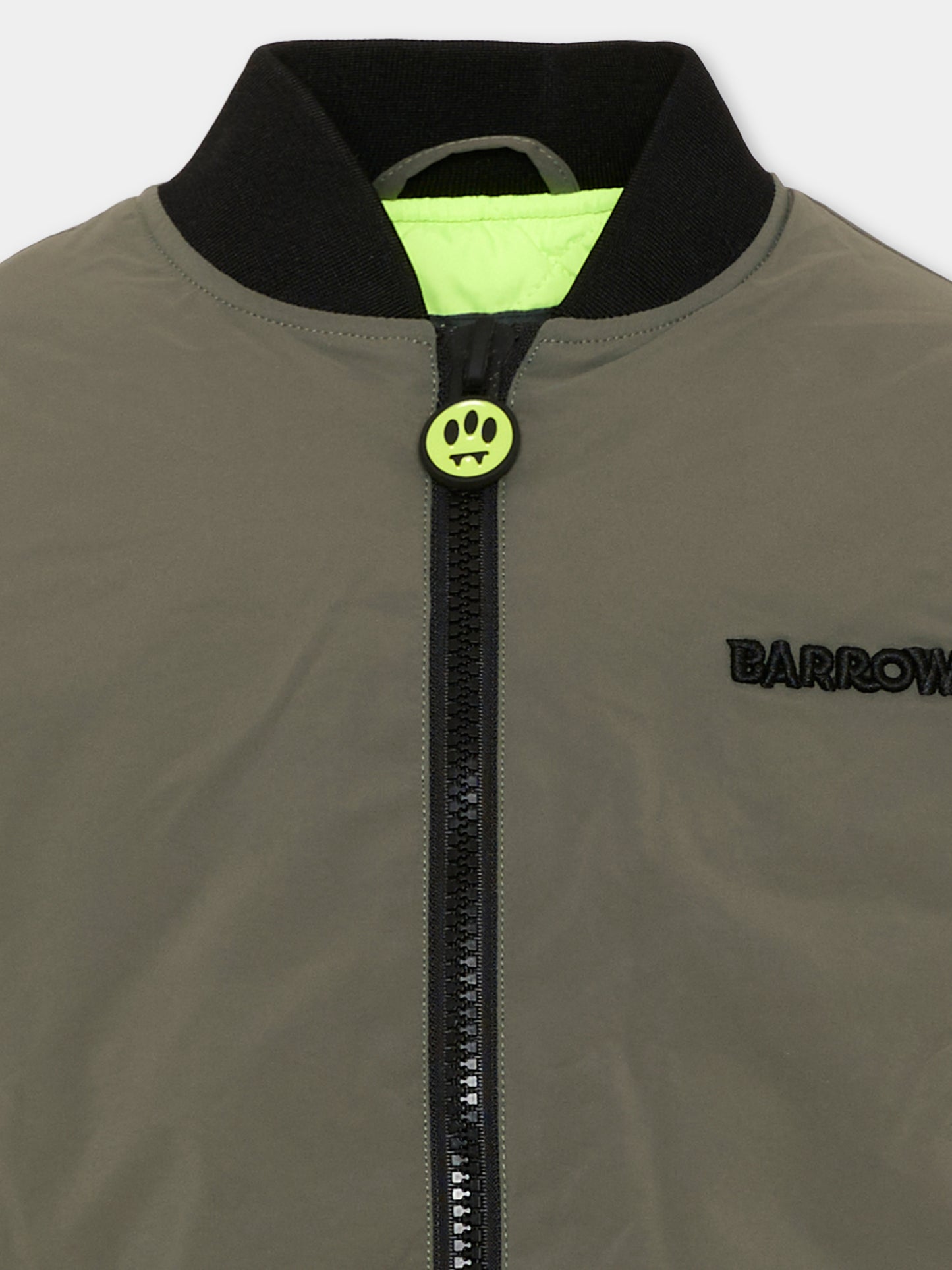 Bomber verde per bambini con stampa,Barrow,F6BKJUBO005 082