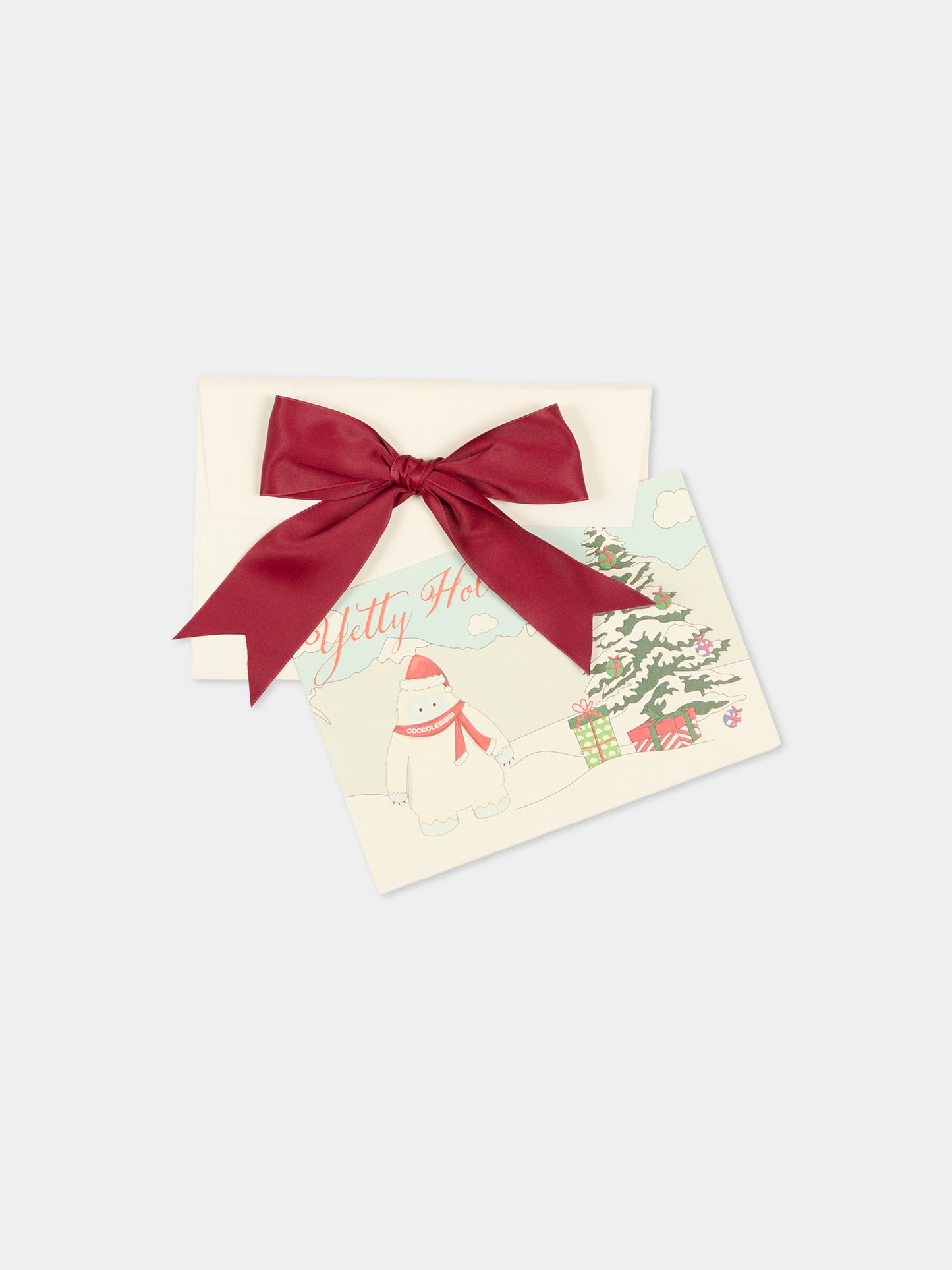 Cartolina di auguri Yetty Holidays,Coccolebimbi Limited,CARTOLINA DI AUGURI YETTY HOLIDAYS