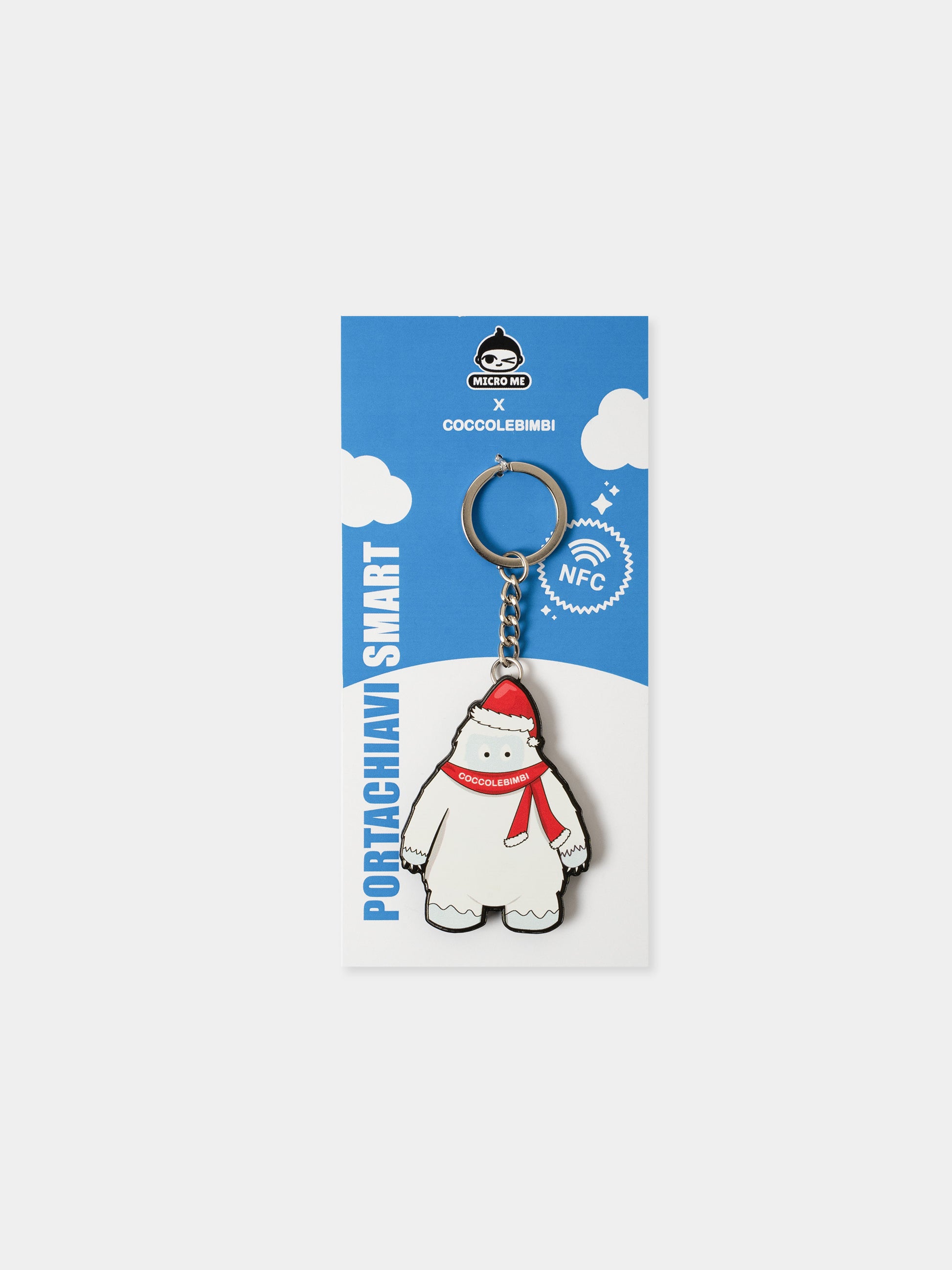 Portachiavi NFC Yeti per bambini,Coccolebimbi Limited,PORTACHIAVI NFC YETI PER BAMBINI