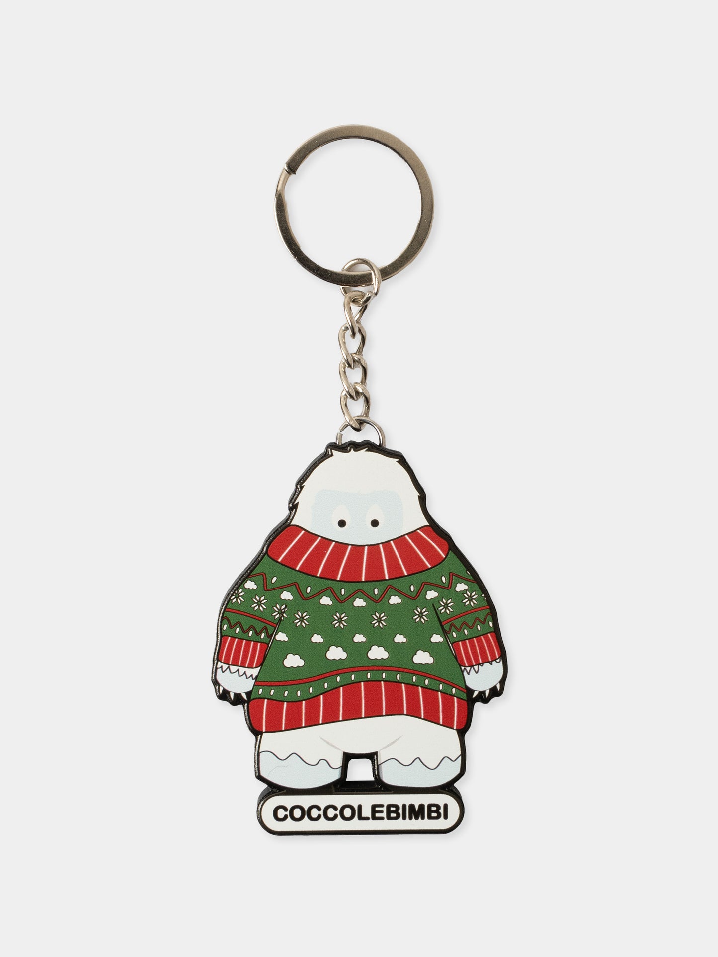 Portachiavi NFC Yeti con maglione per bambini,Coccolebimbi Limited,PORTACHIAVI NFC YETI CON MAGLIONE PER BAMBINI