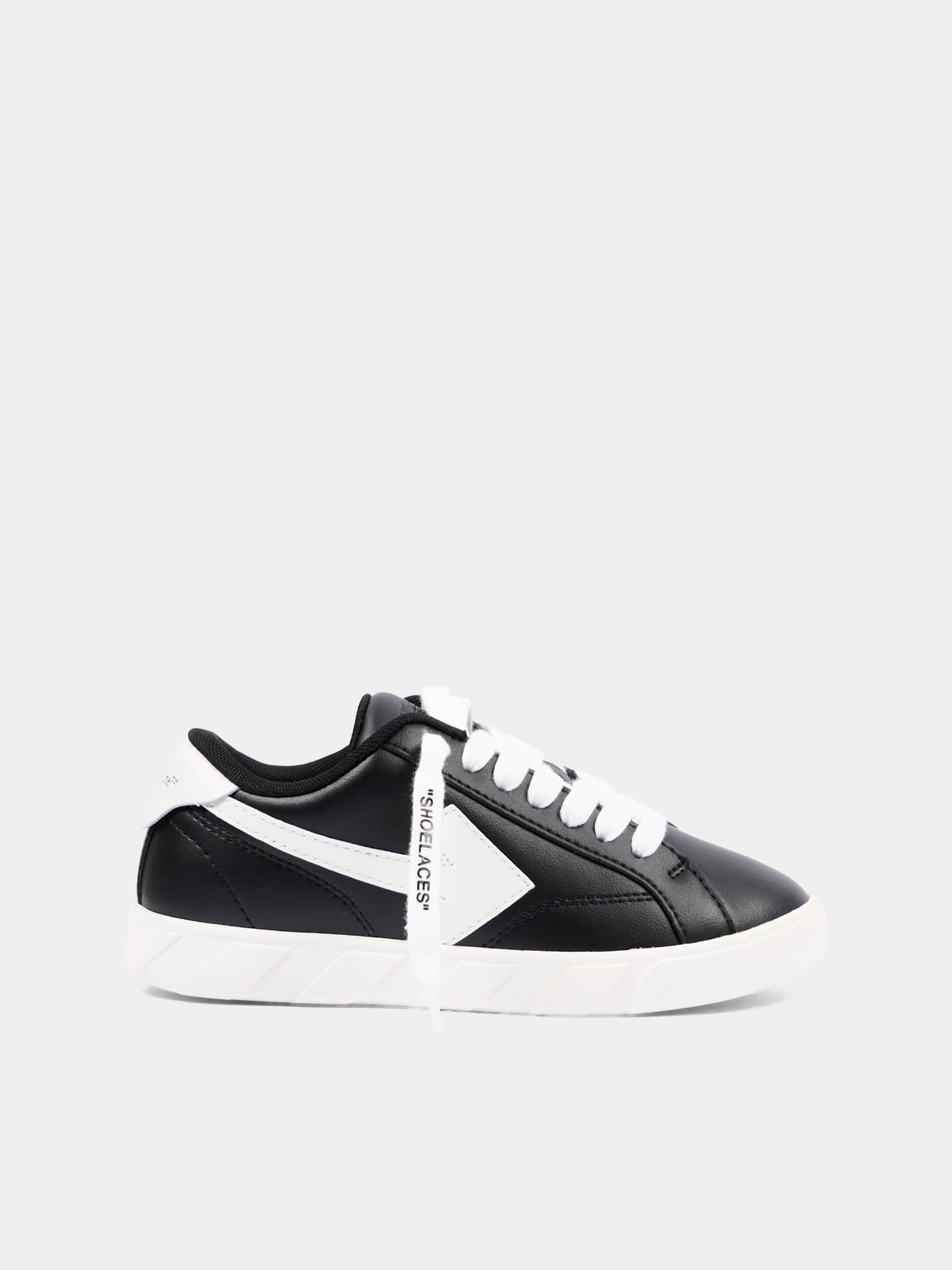 Sneakers End Of Play nere per bambino con lacci,Off White,OF06027001