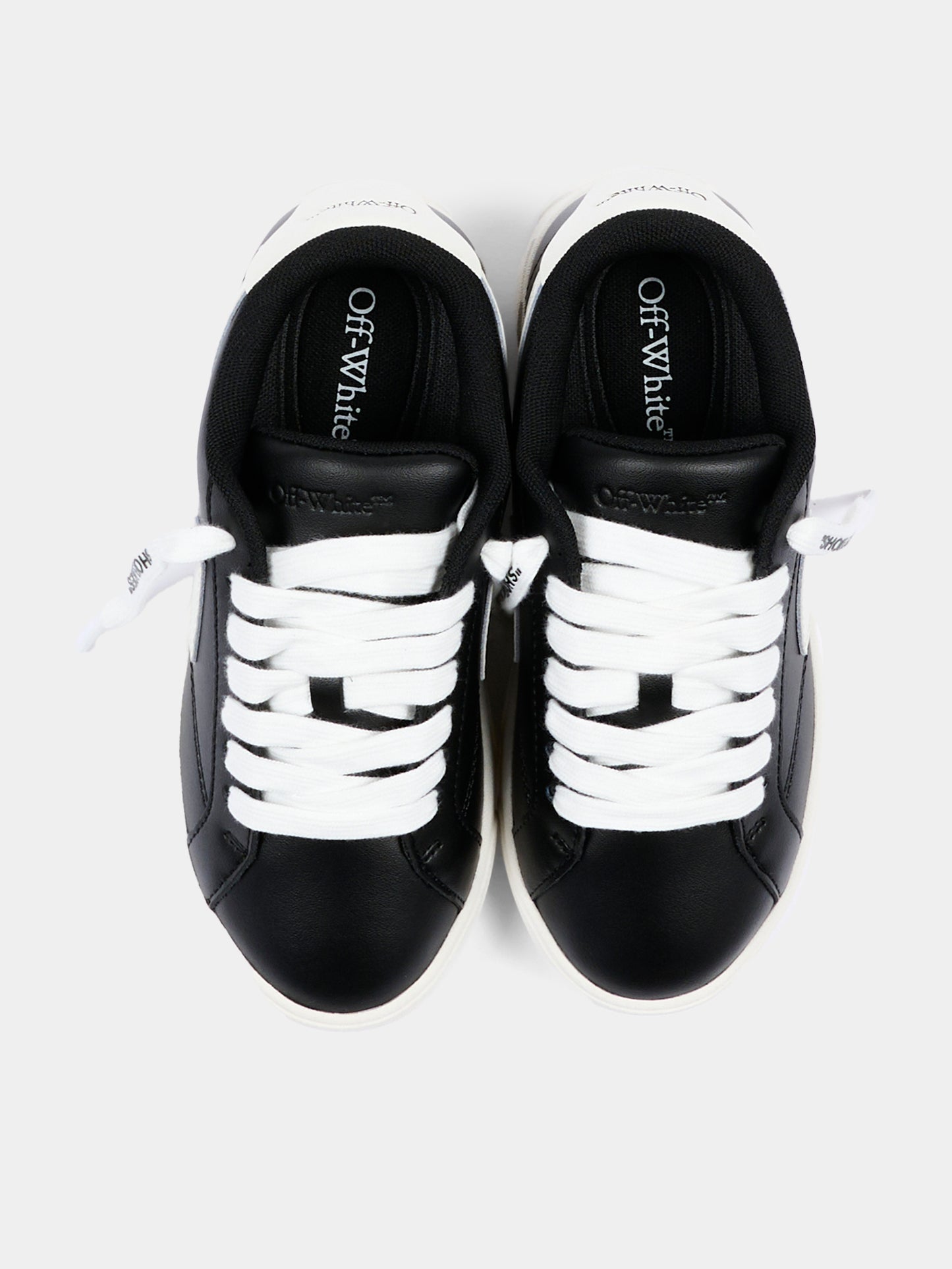 Sneakers End Of Play nere per bambino con lacci,Off White,OF06027001