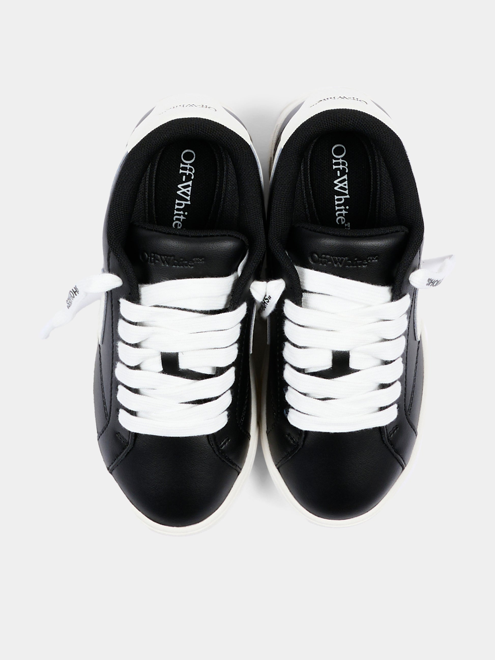 Sneakers End Of Play nere per bambino con lacci,Off White,OF06027001