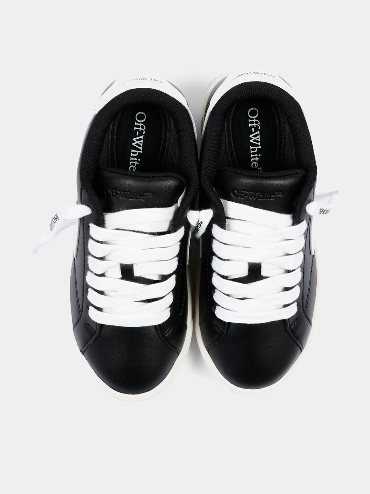 Sneakers End Of Play nere per bambino con lacci,Off White,OF06027001