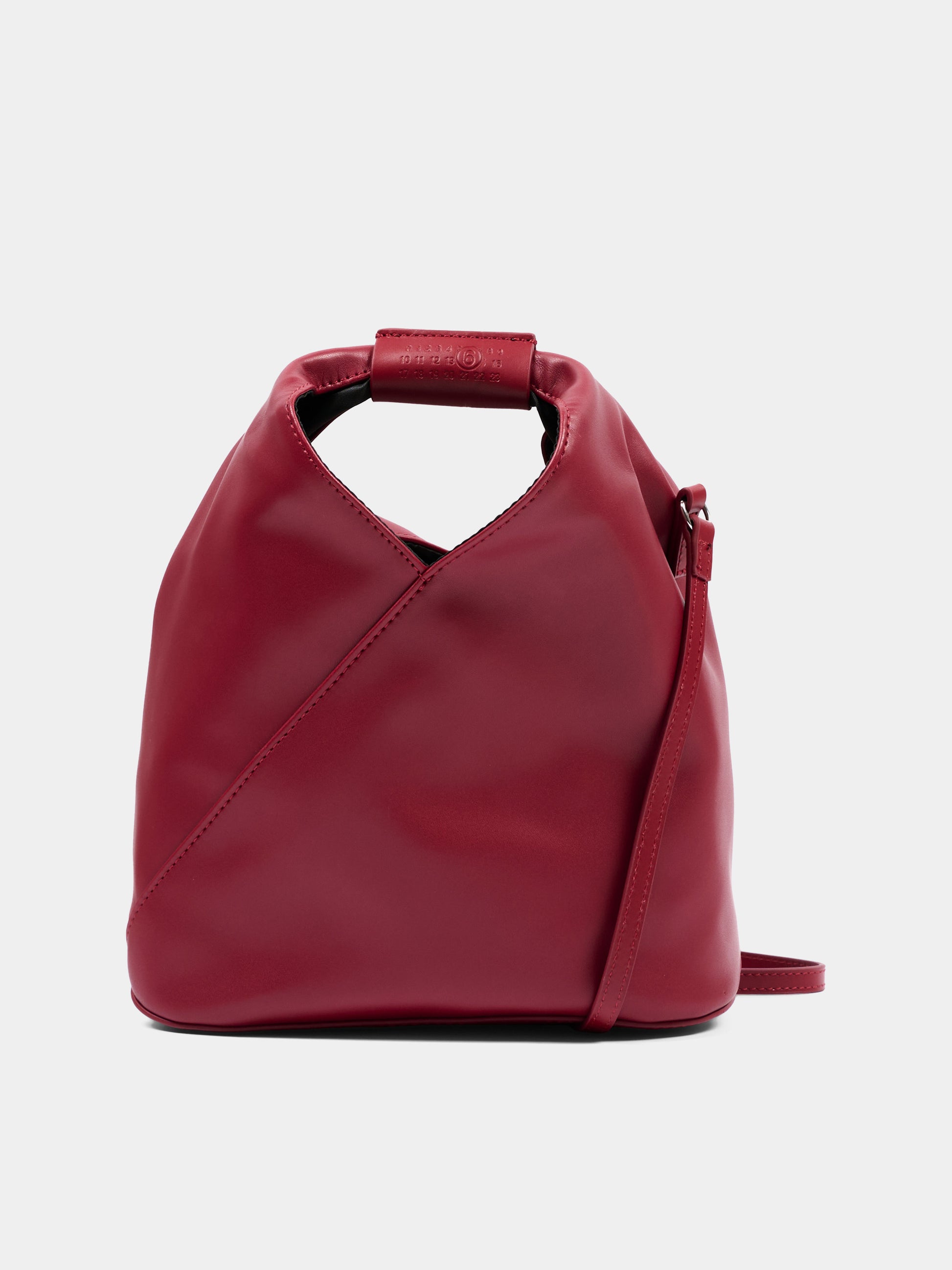 Borsa bordeaux per bambina con tracolla,Mm6 Maison Margiela,M60921 P4313 T4324
