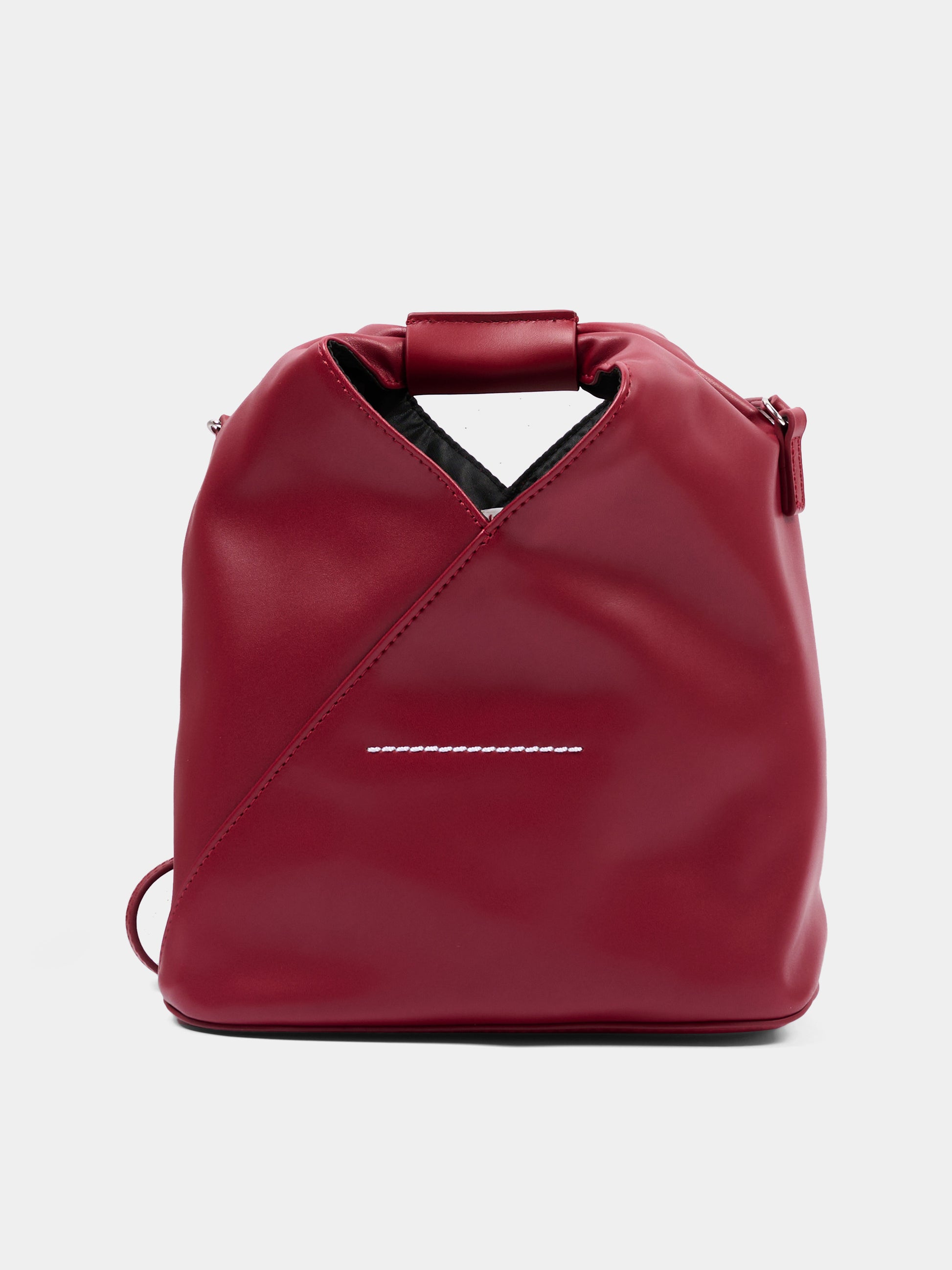 Borsa bordeaux per bambina con tracolla,Mm6 Maison Margiela,M60921 P4313 T4324