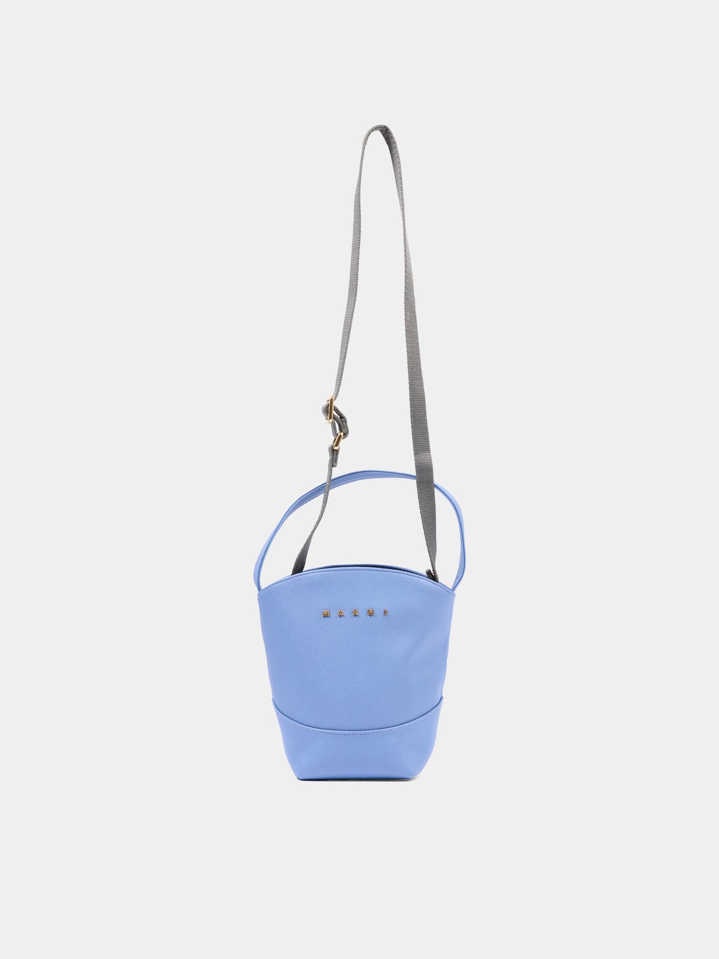 Borsa celeste per bambina con logo,Marni Kids,M02031 M00YE 0M863