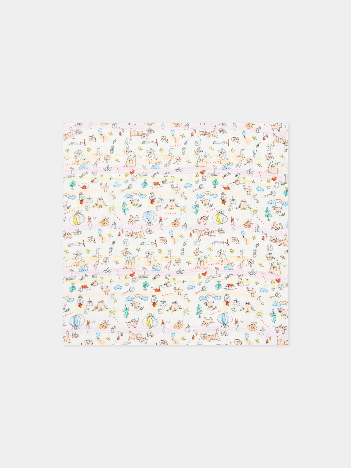 Mussole multicolor per neonati stampate,Marni Kids,M02033 M00YL 0M100